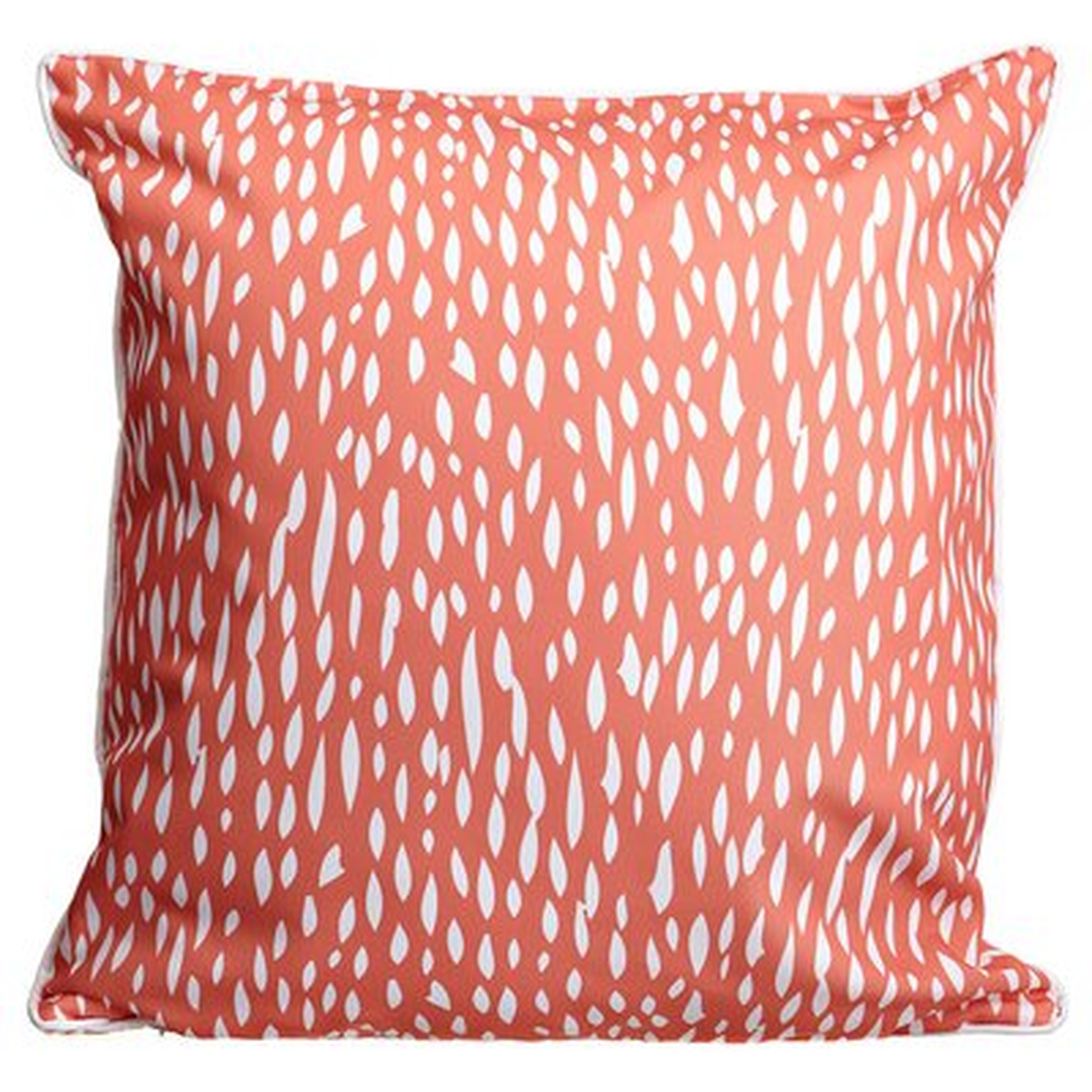 Stevensville Coral Throw Pillow - Wayfair