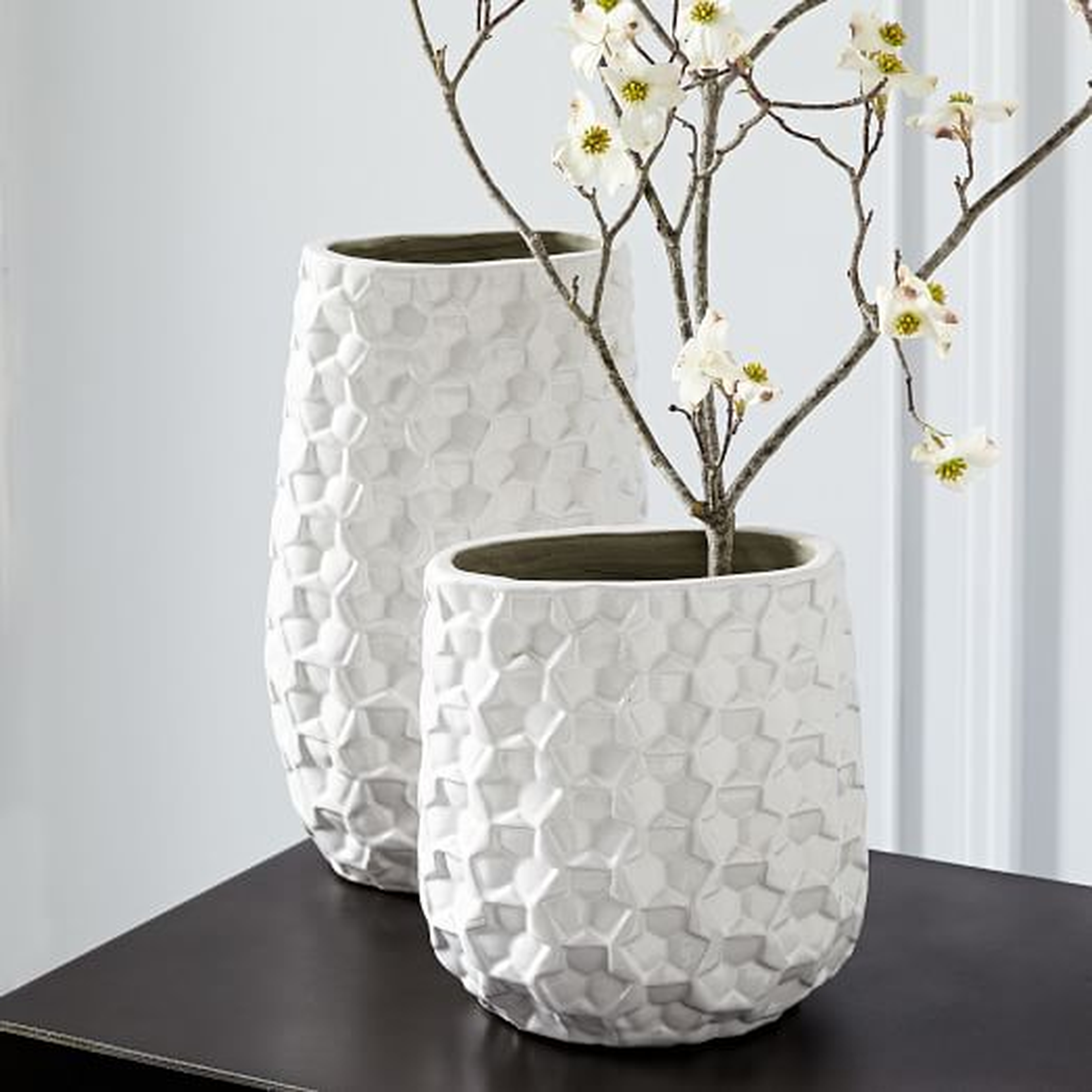 3D Eyelet Vases - Small - West Elm