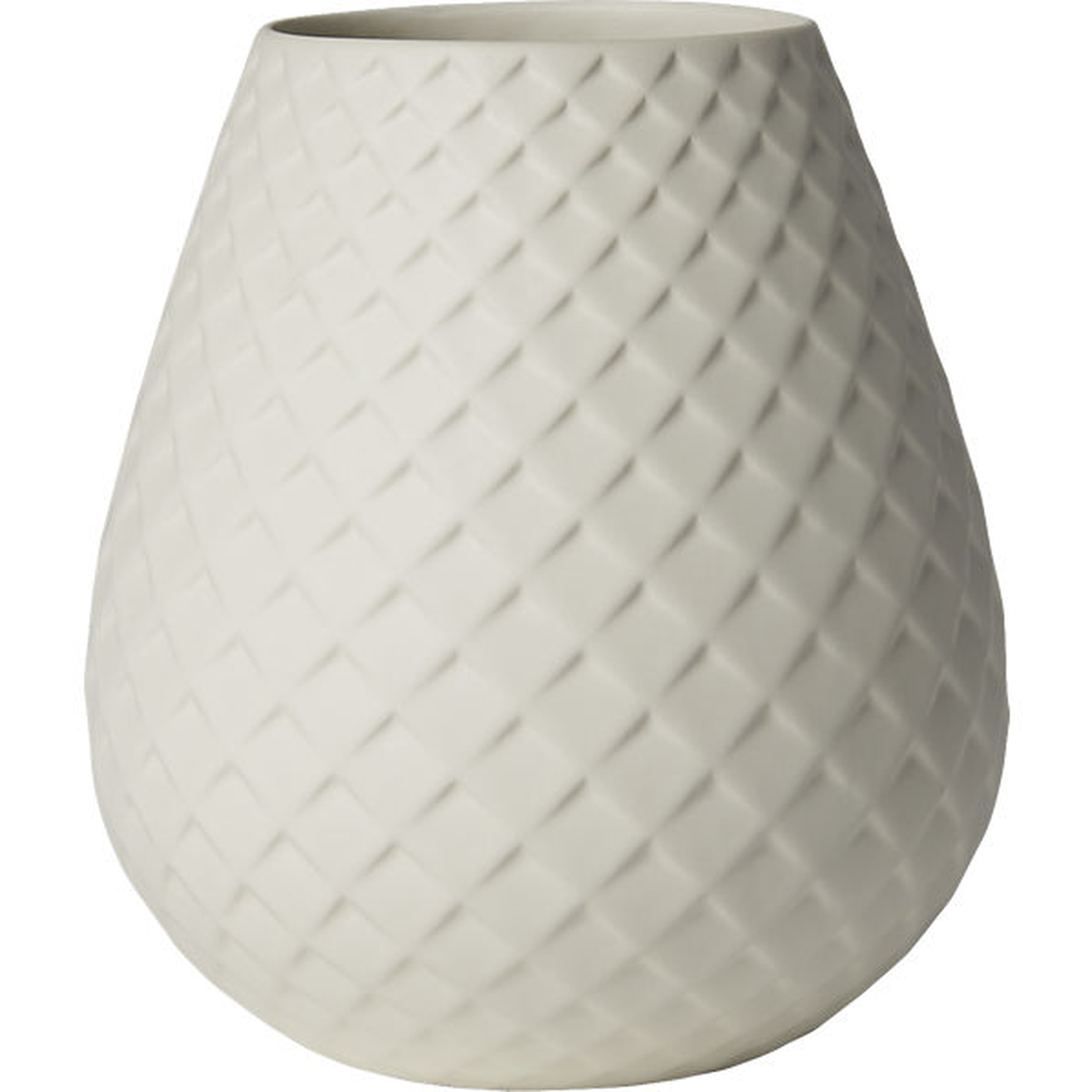Mamba white vase - CB2