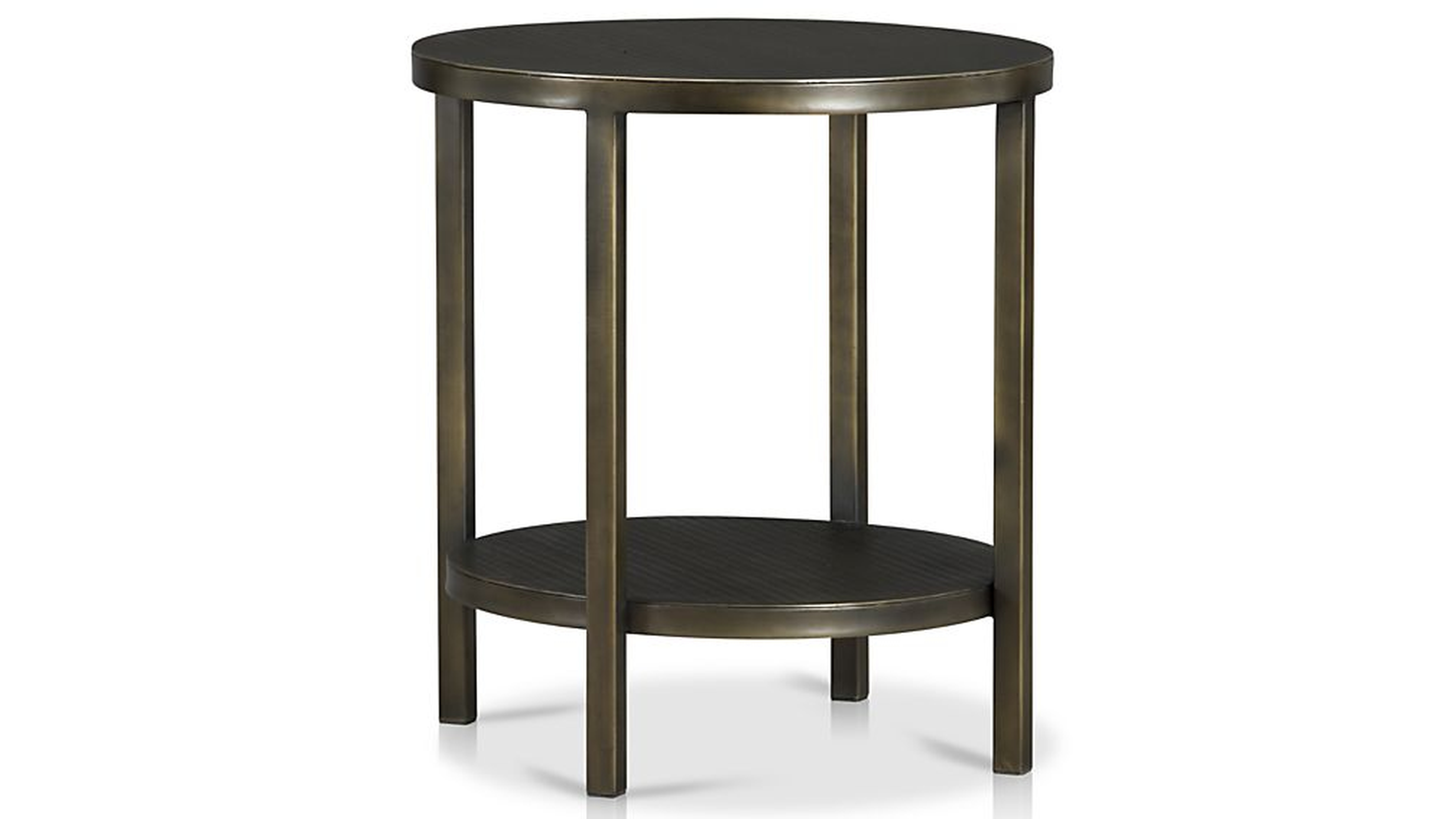 Echelon Round Side Table - Crate and Barrel