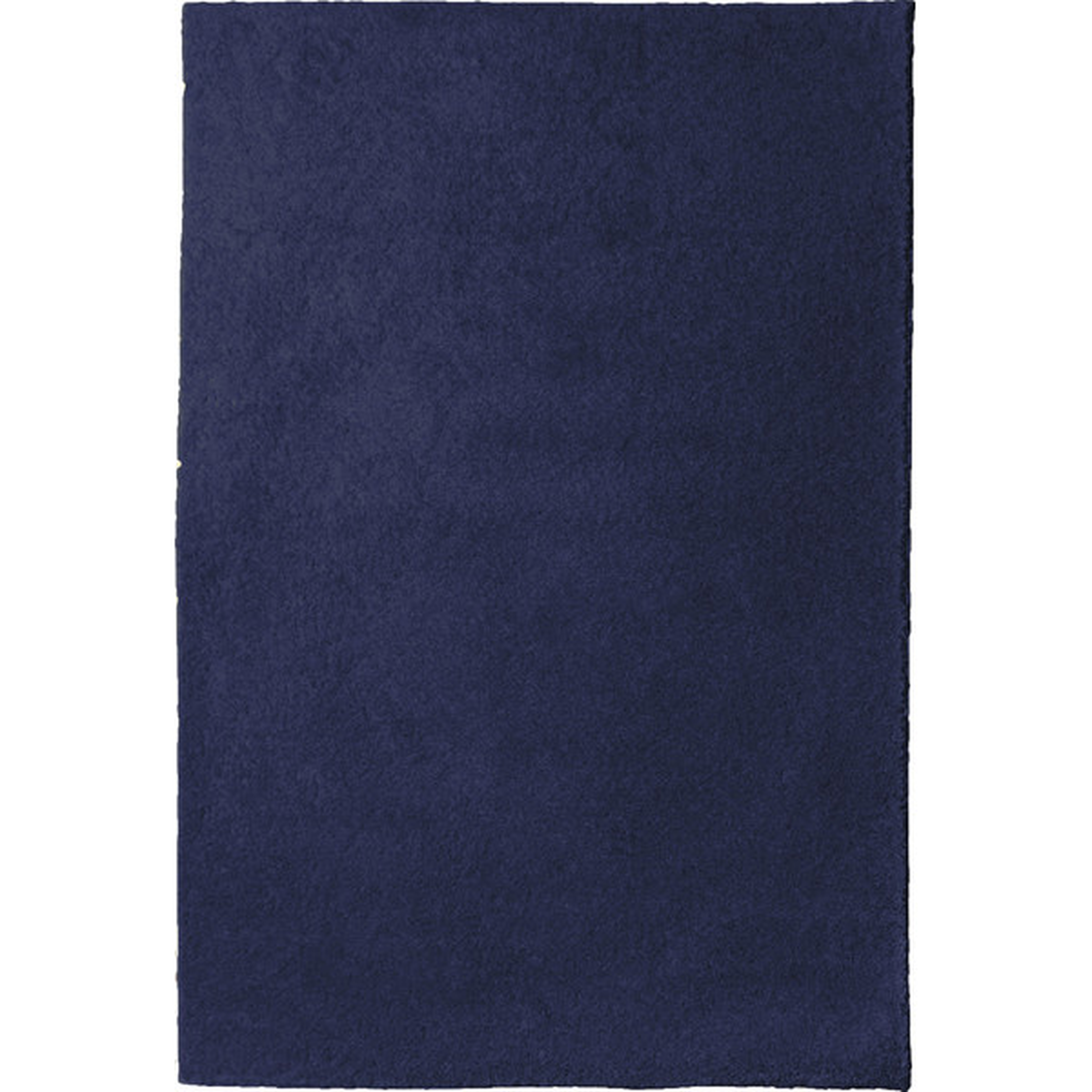 Ourspace Bright Midnight Navy Blue Area Rug - 9" x 12" - Wayfair