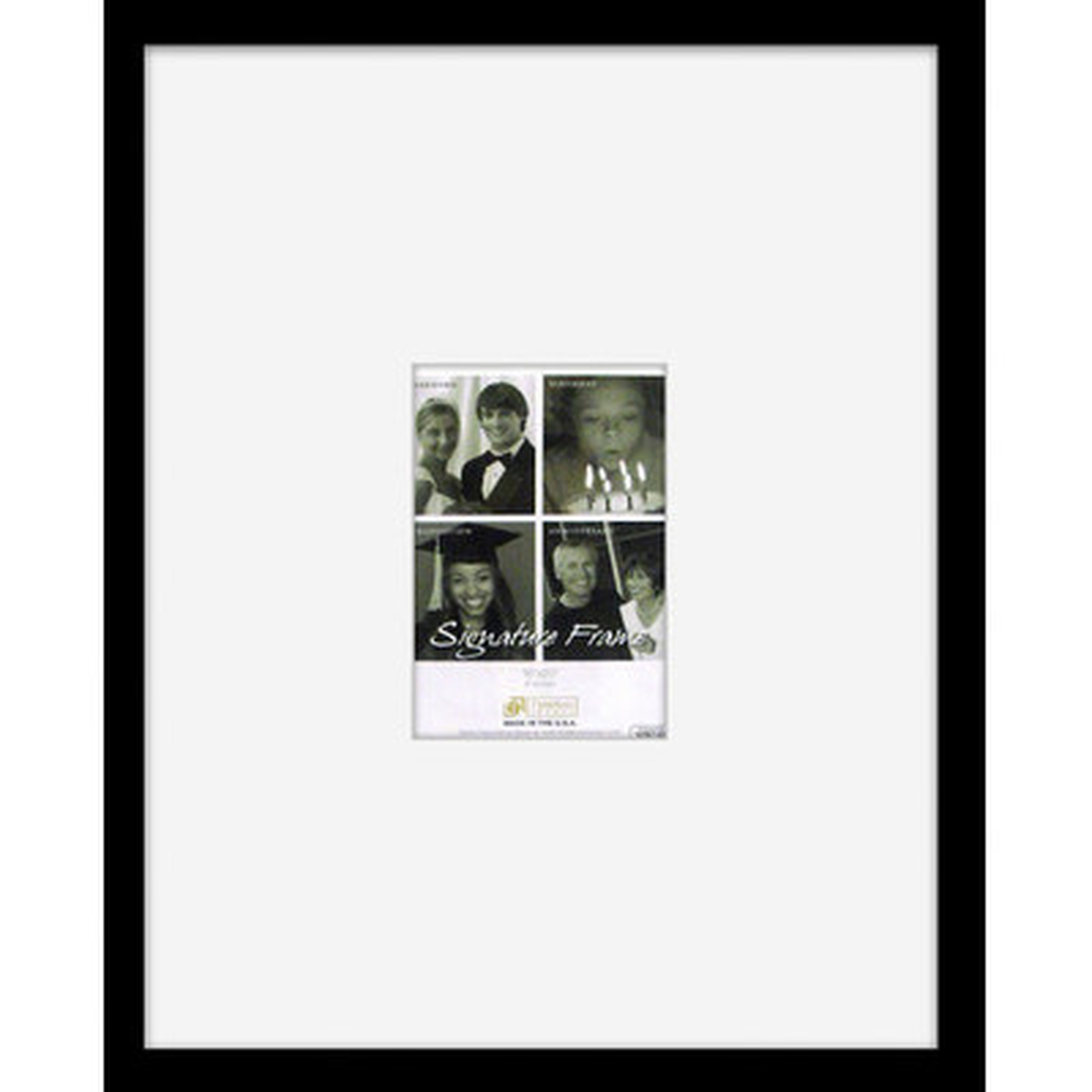 Life's Great Moments Signature Picture Frame -Black - Wayfair