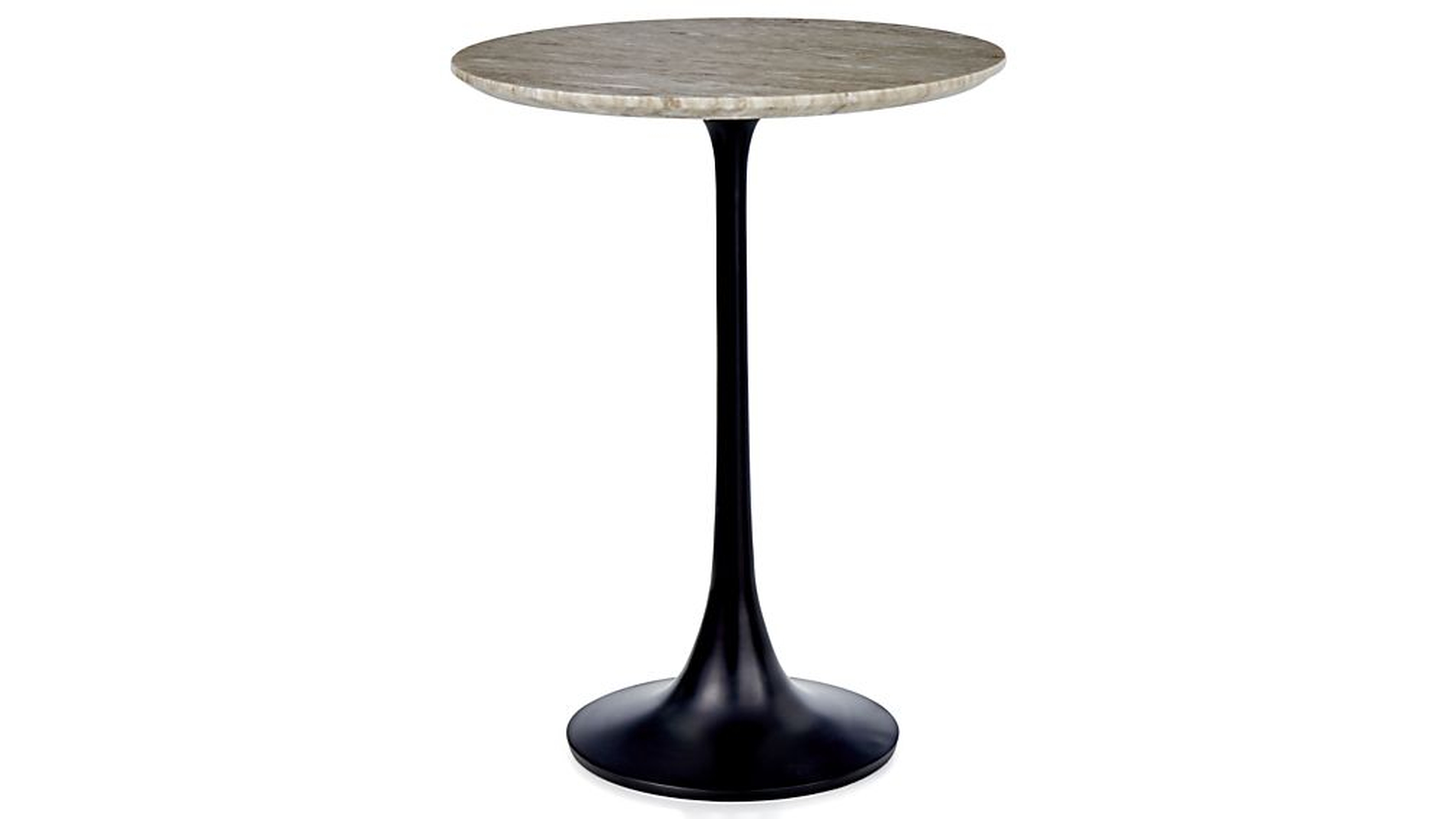Nero Grey Marble Accent Table - Crate and Barrel
