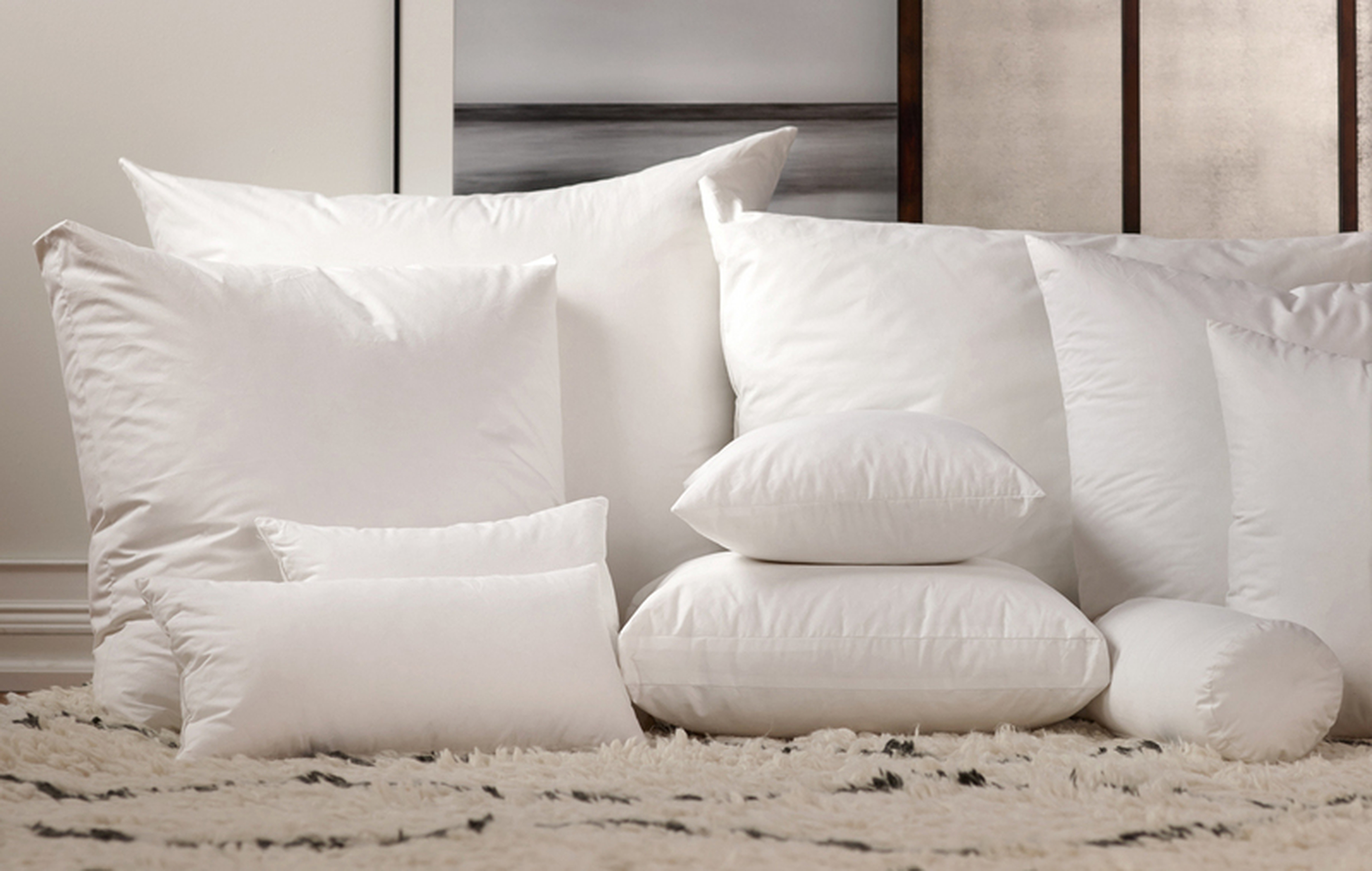 Havenly Recommended Basic: Down Pillow Insert - 18" x 18" - Noble Feather Co.