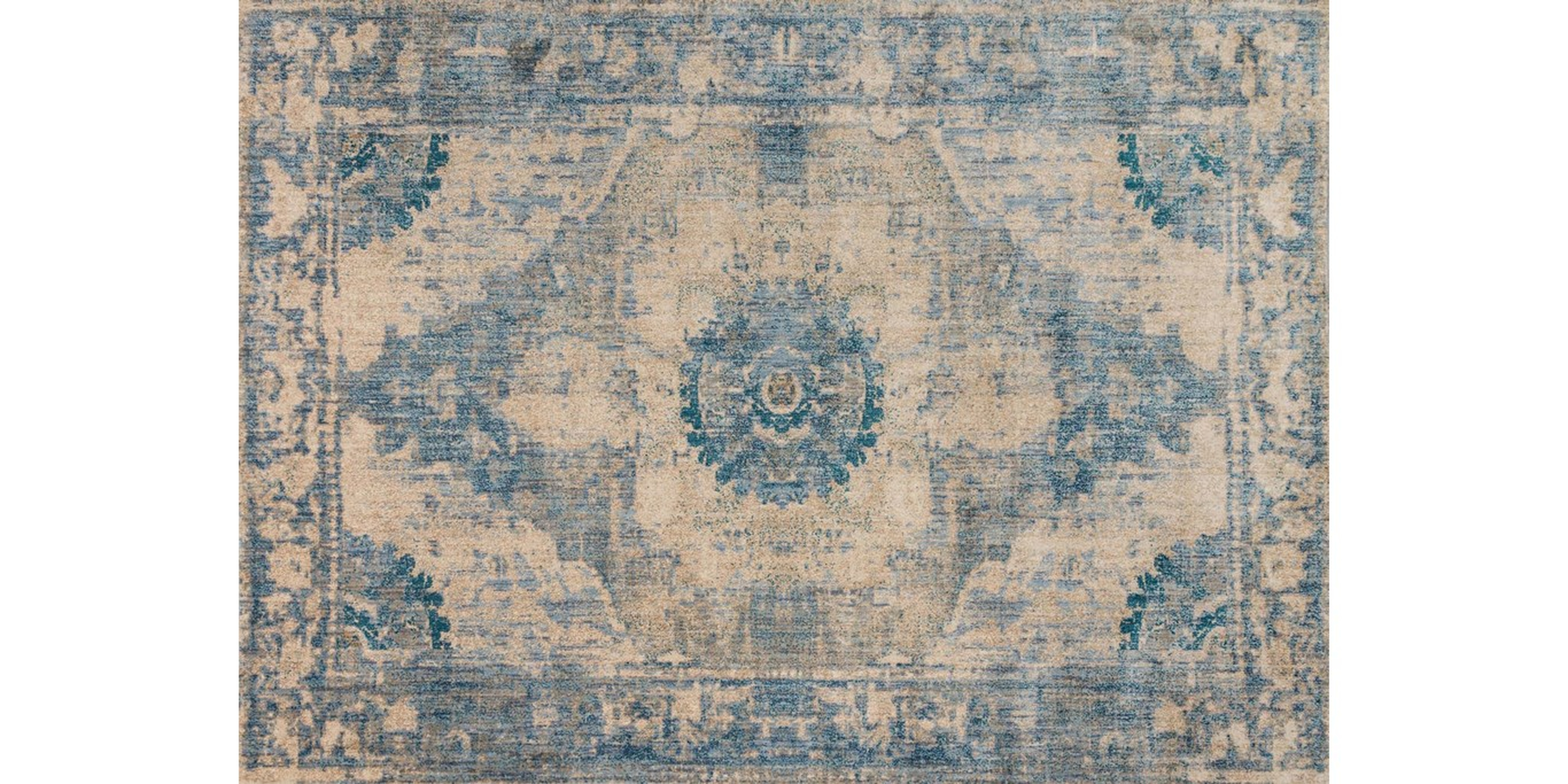 KV-02 SAND / SKY - Magnolia Home by Joana Gaines Crafted by Loloi Rugs