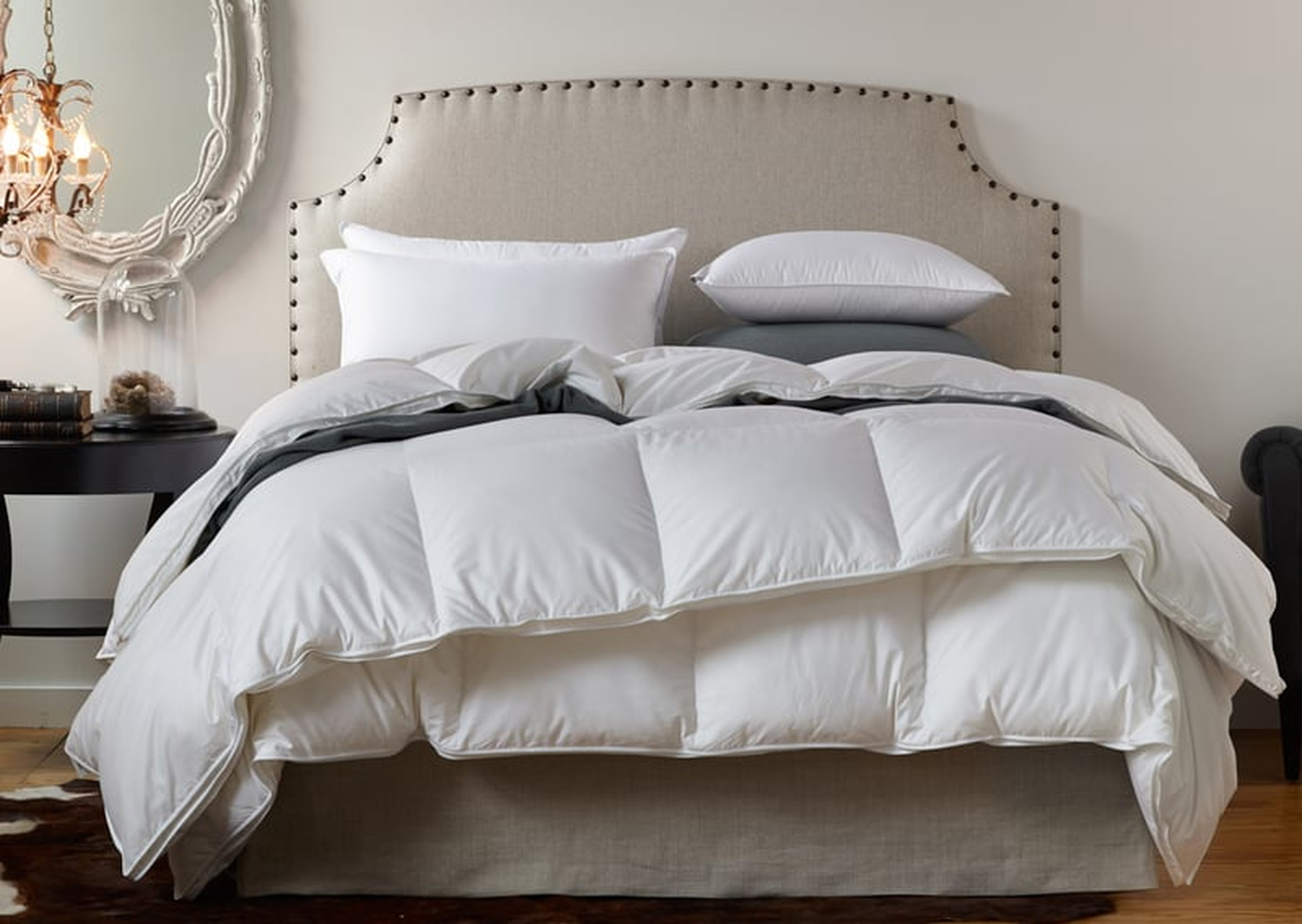 Down Alternative Duvet Insert - Cal King: Havenly Recommended Basic - Noble Feather Co.