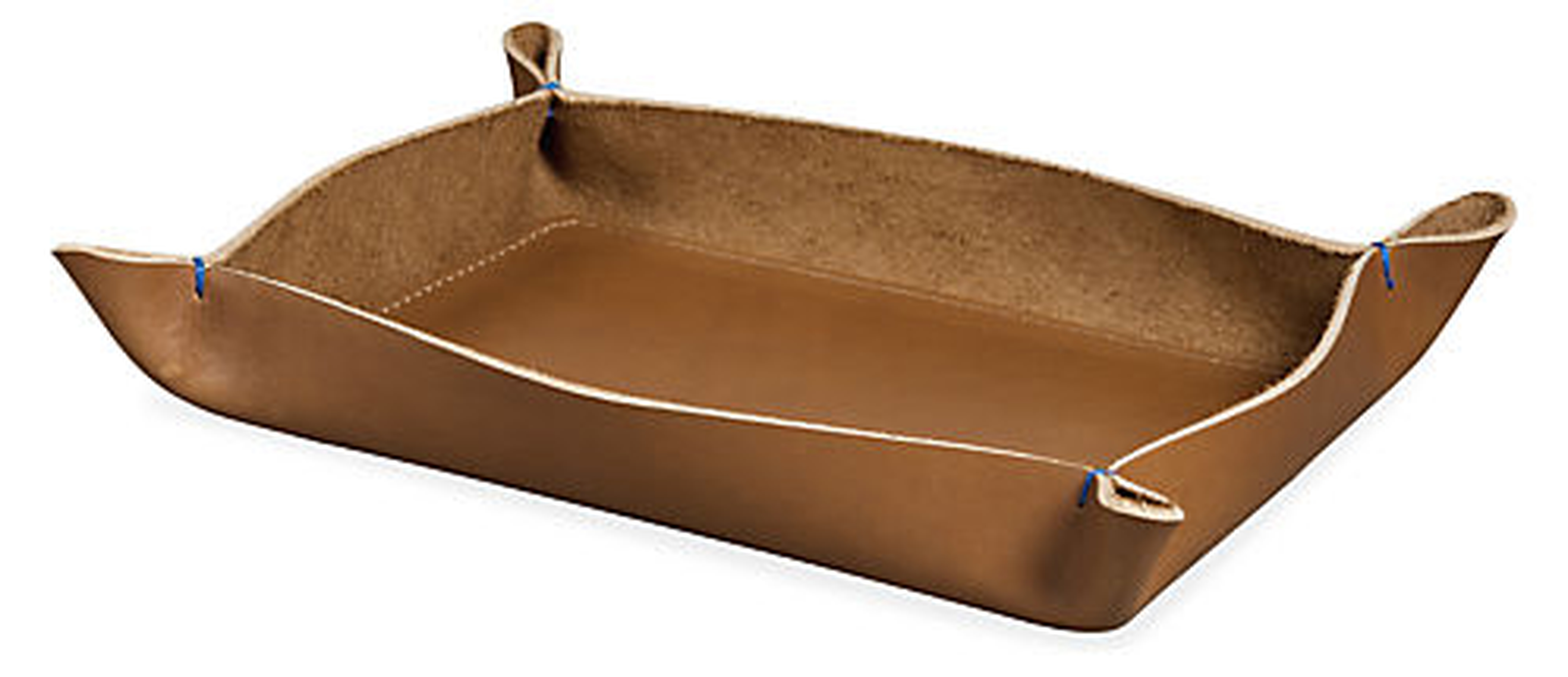 Brando Leather Valet Trays - Small - Room & Board