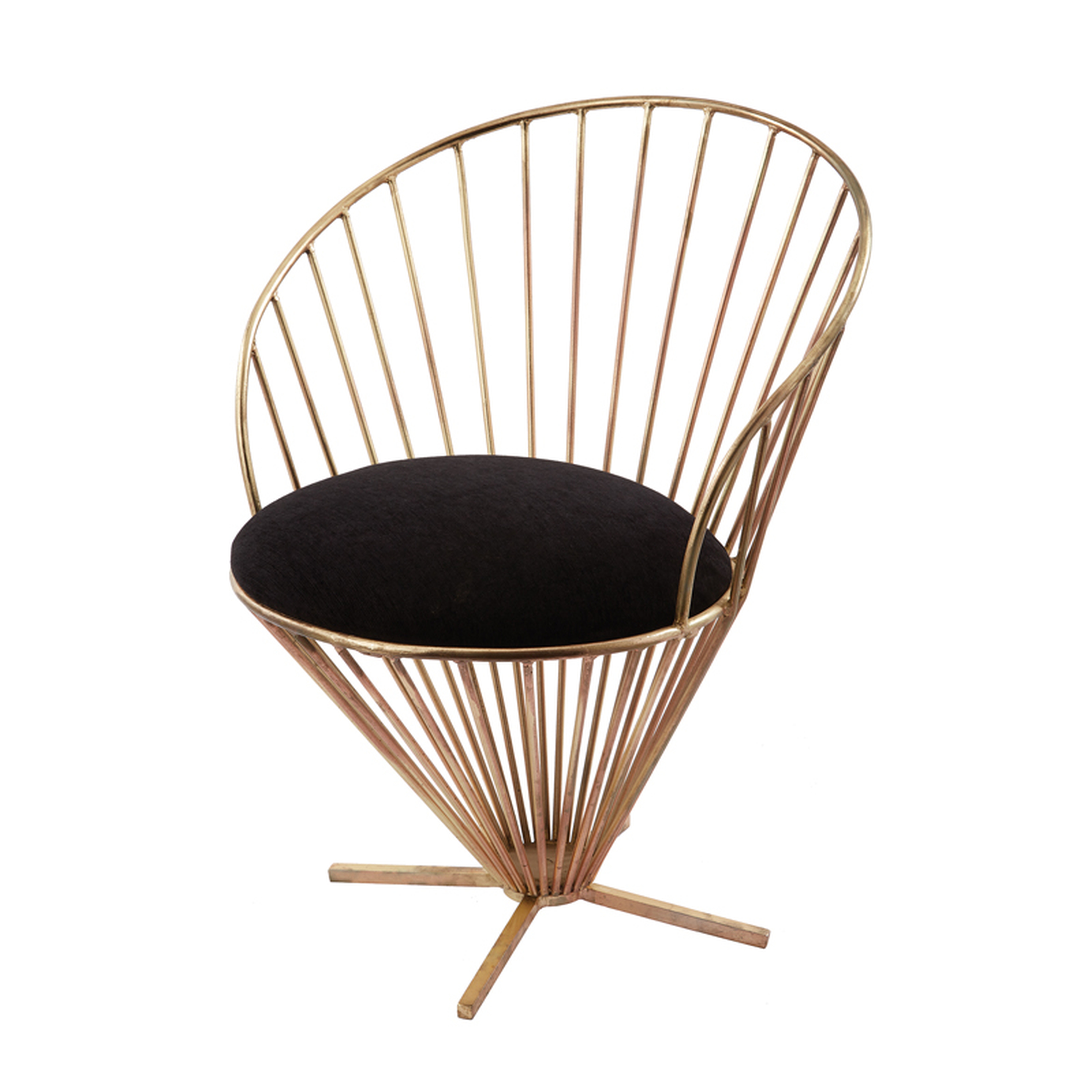Iron Taper Wire Chair - Elk Home