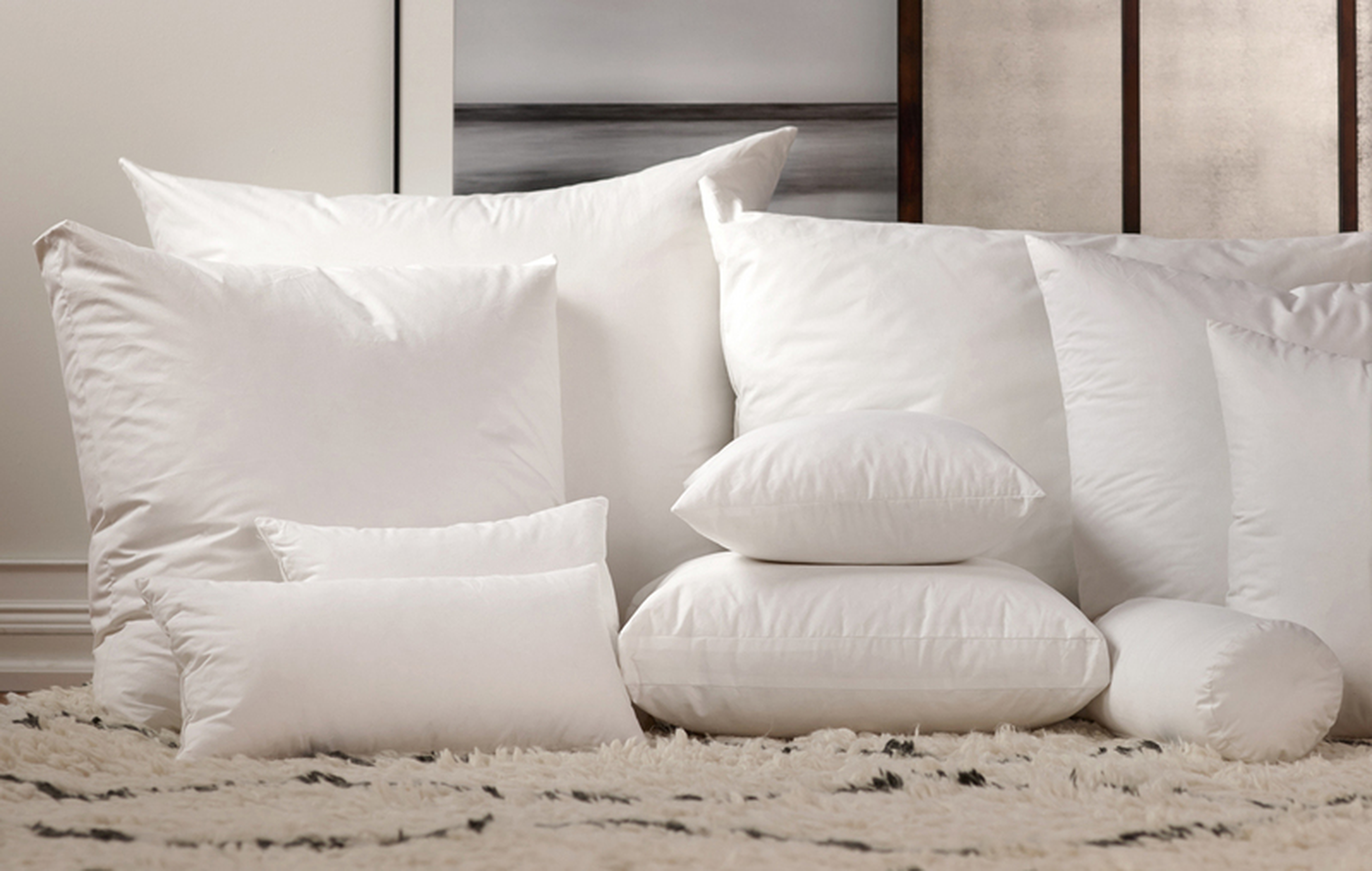 Havenly Recommended Basic: Down Alternative  Pillow Insert - 18" x 18" - Noble Feather Co.