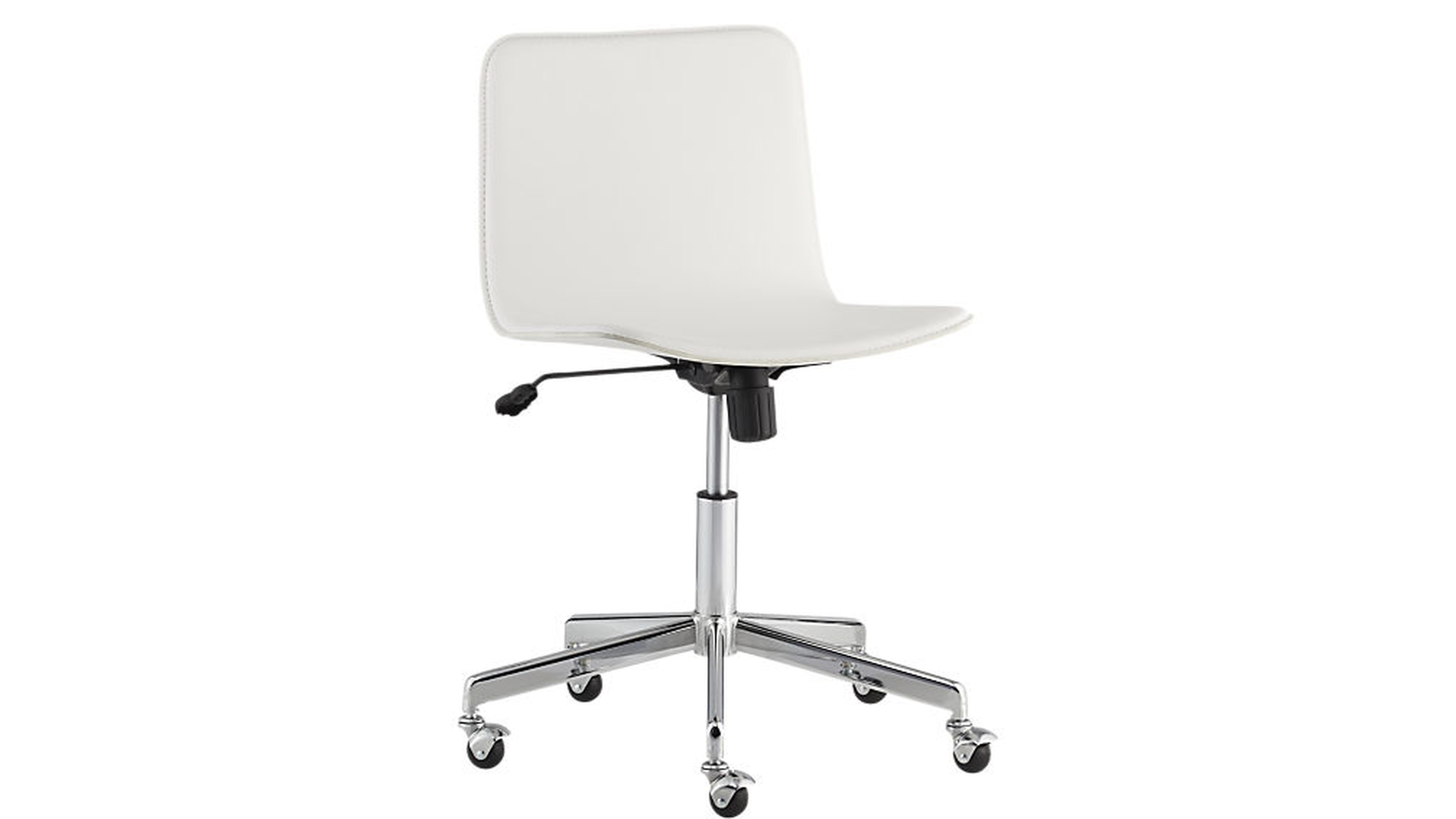 Form white office chair - CB2