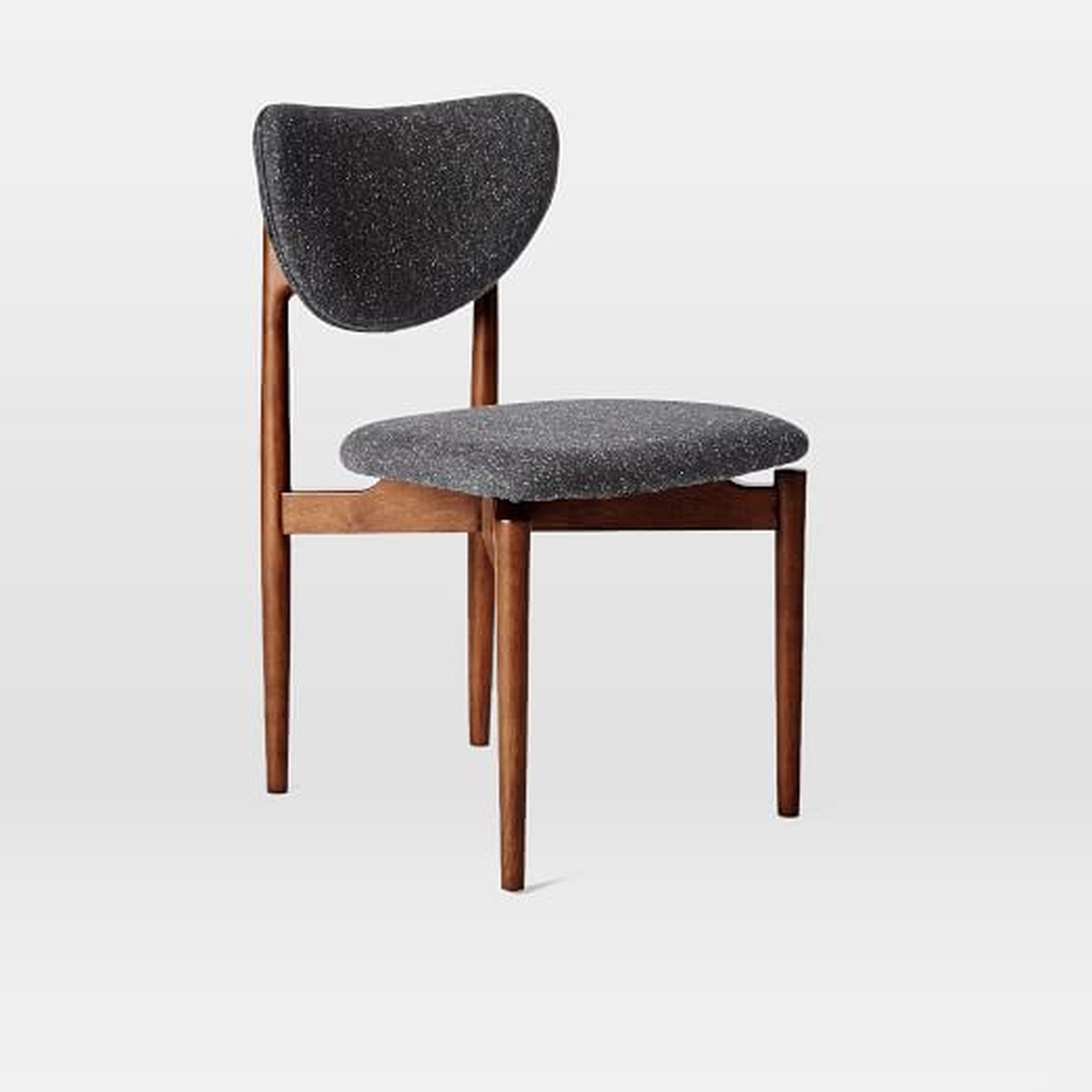 Dane Dining Chair -  Asphalt, Tweed - Individual - West Elm