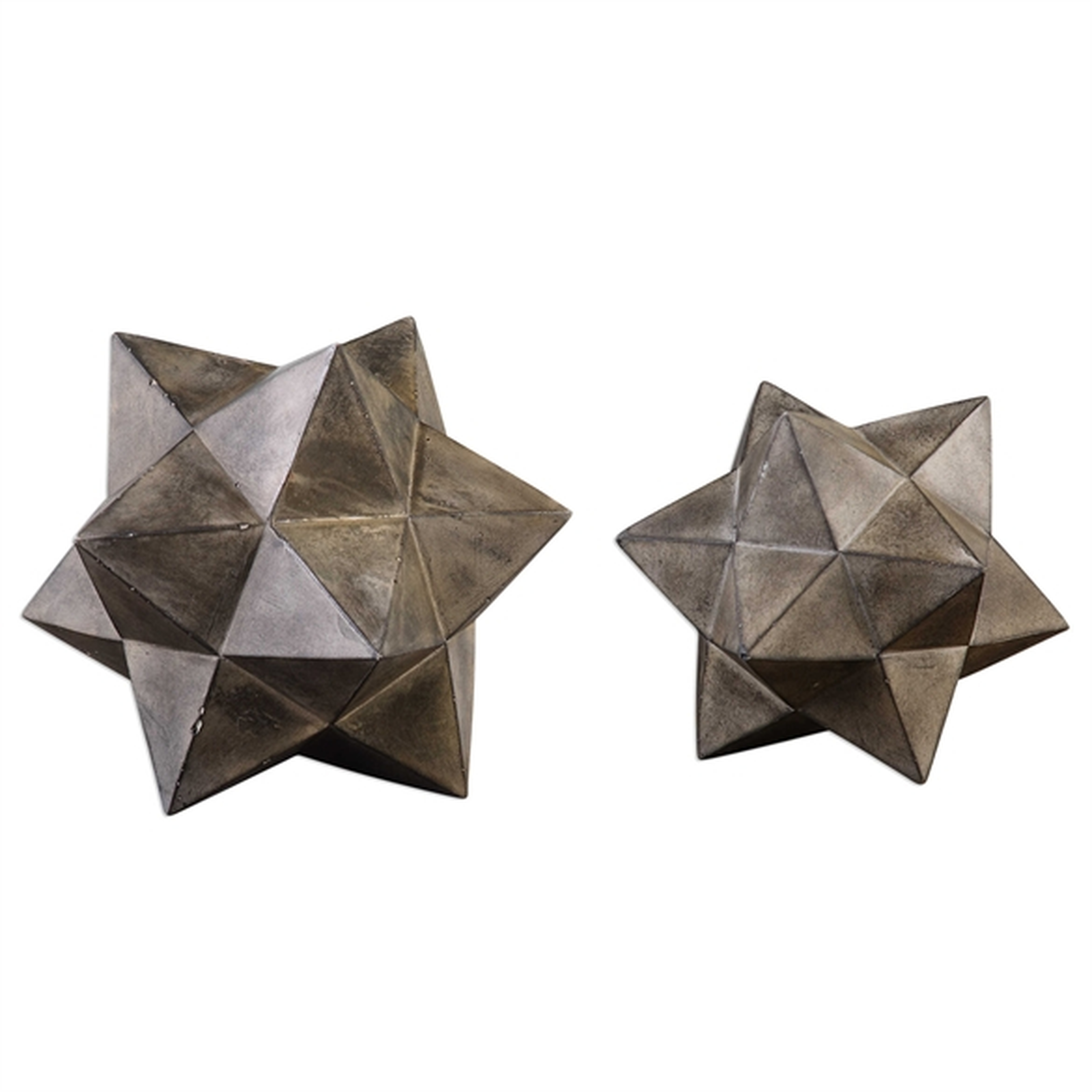 Geometric Stars, Set/2 - Hudsonhill Foundry