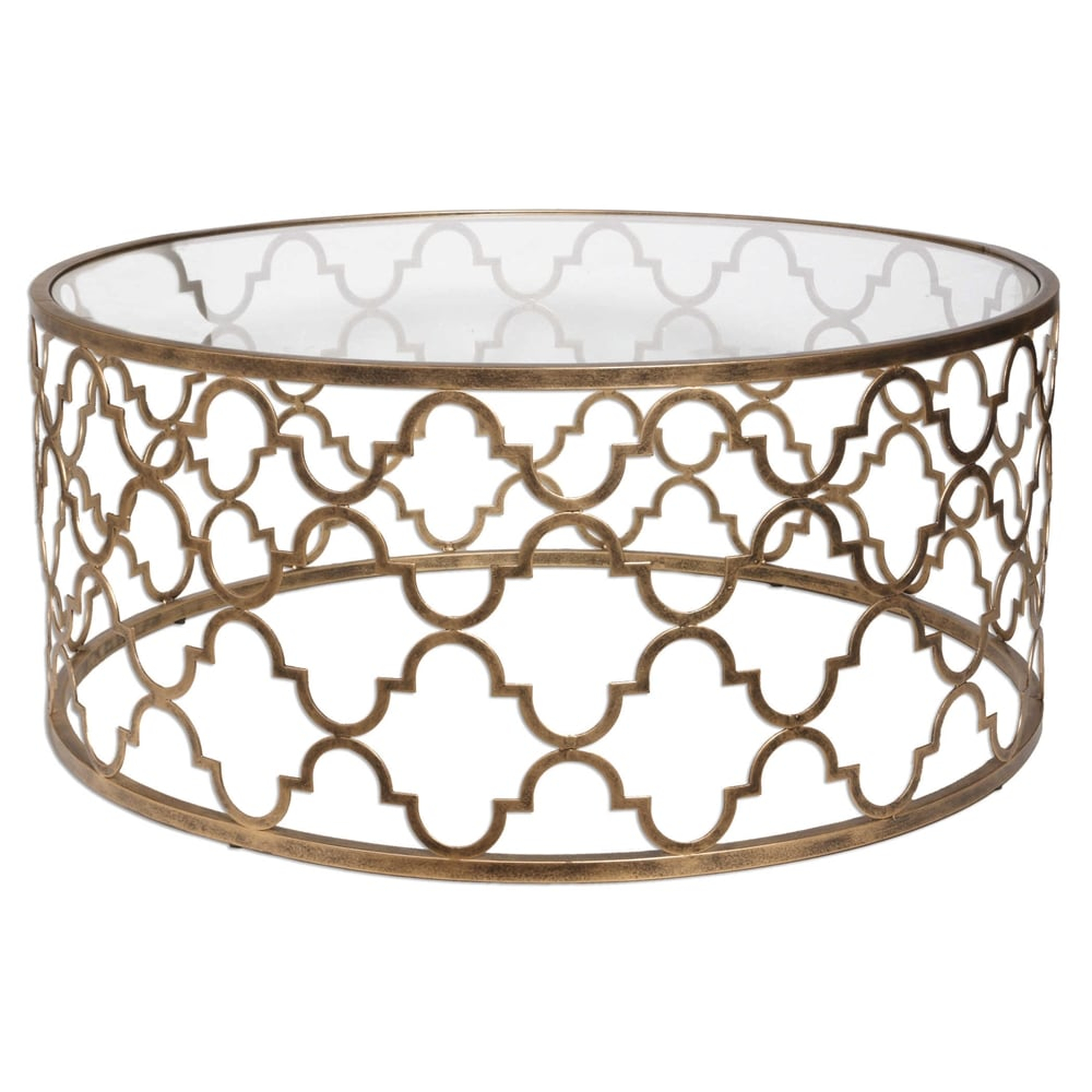 Quatrefoil, Coffee Table - Uttermost
