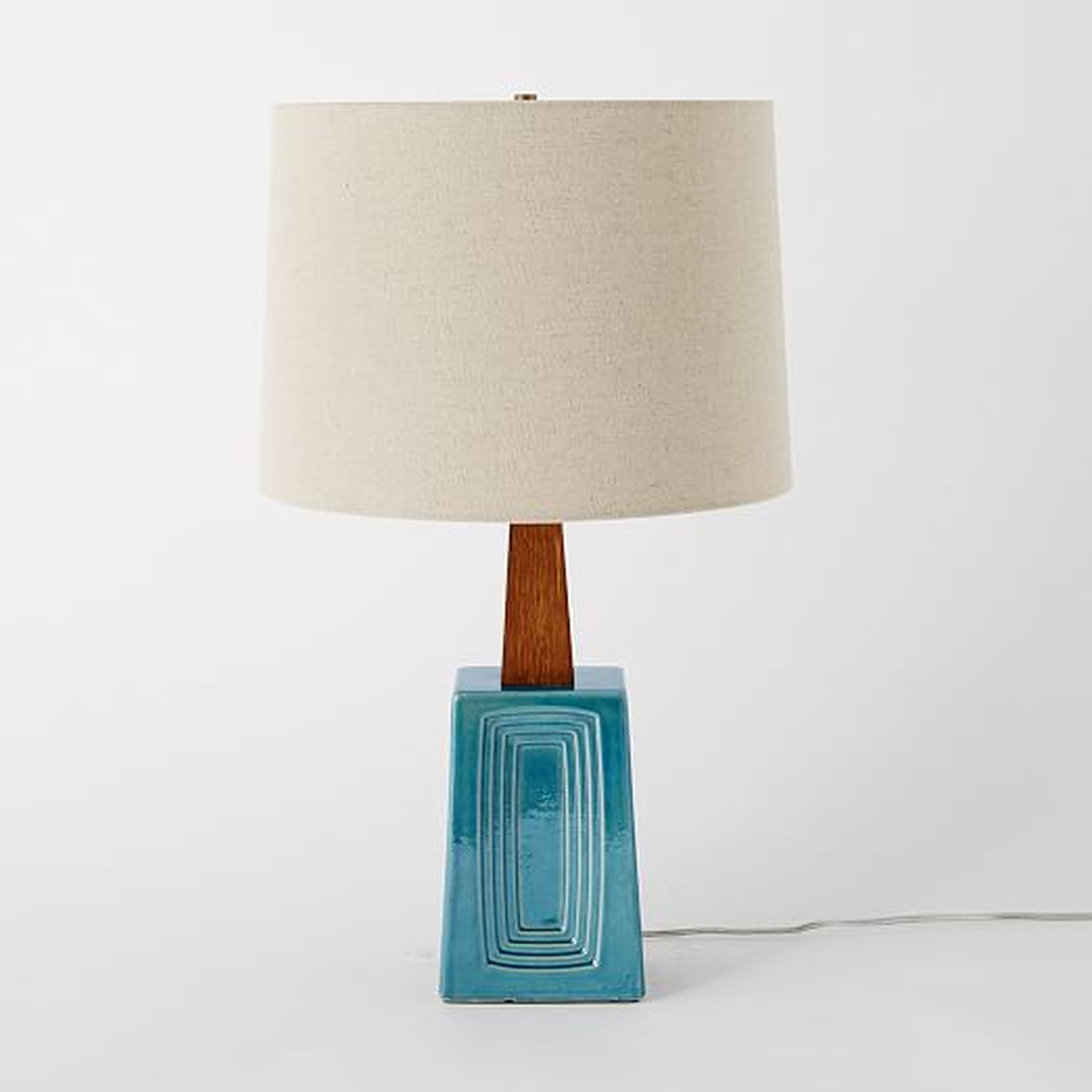 dbO Home Table Lamp - Blue - West Elm