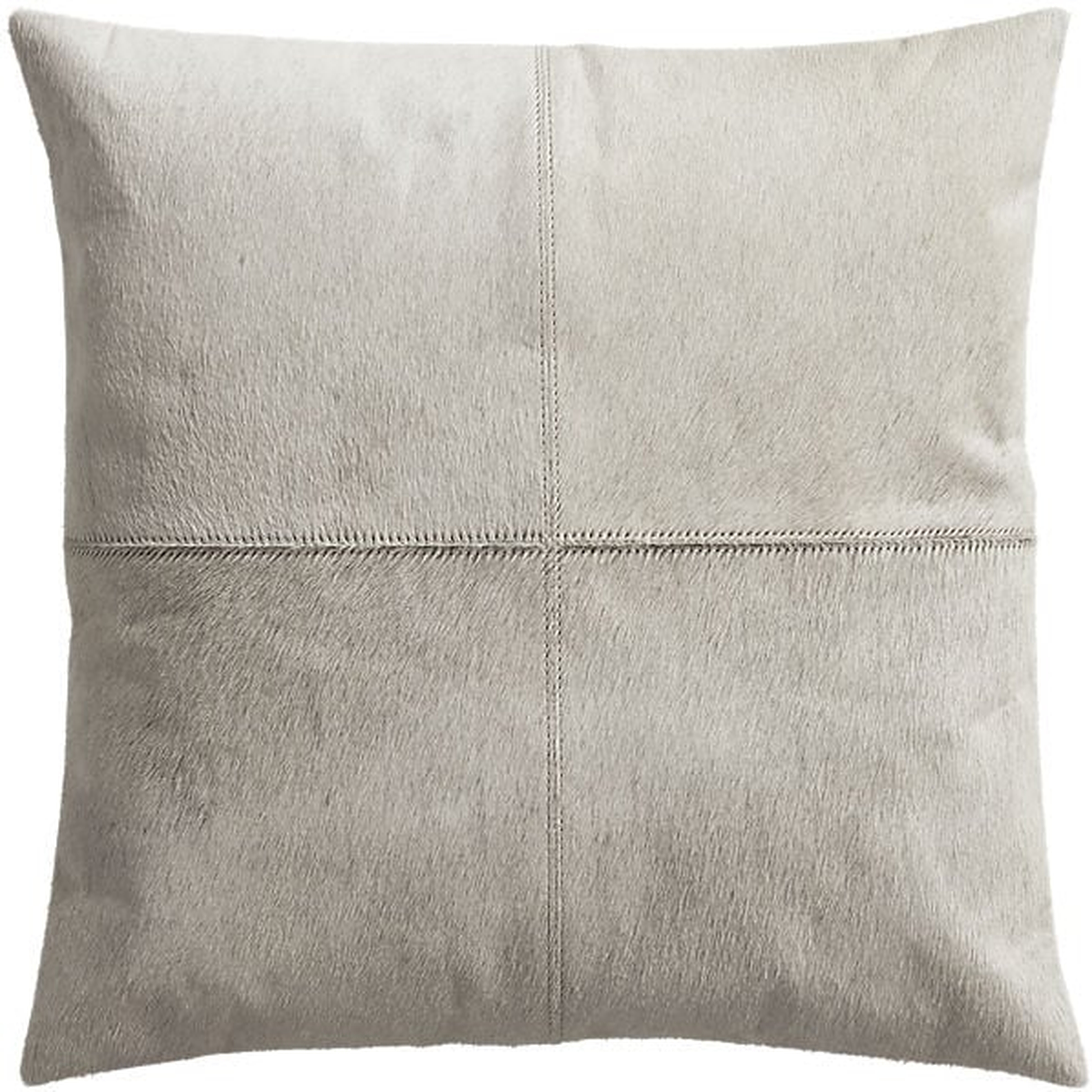 abele 18" pillow with down-alternative insert - CB2
