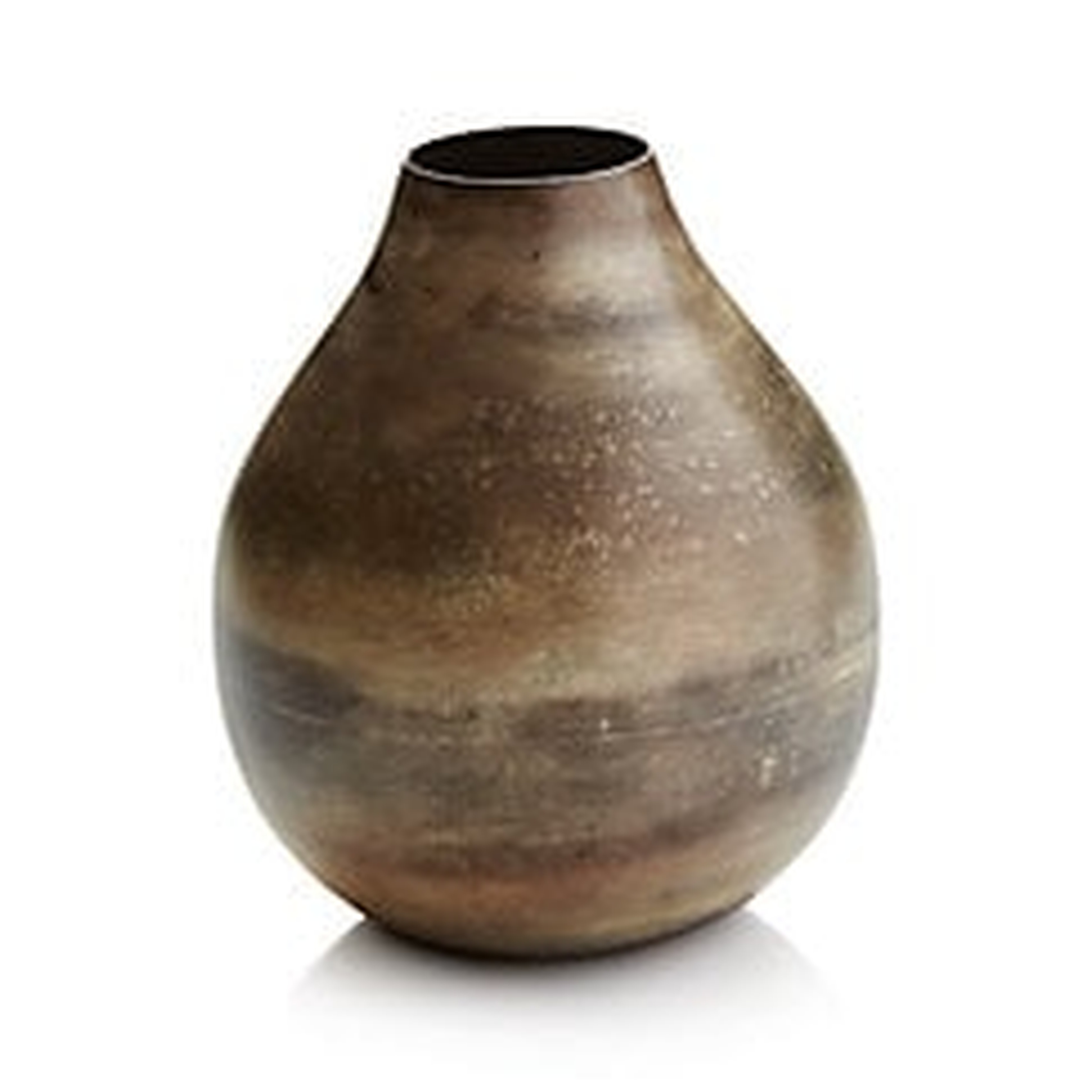 Bringham Metal Vases- Medium - Crate and Barrel