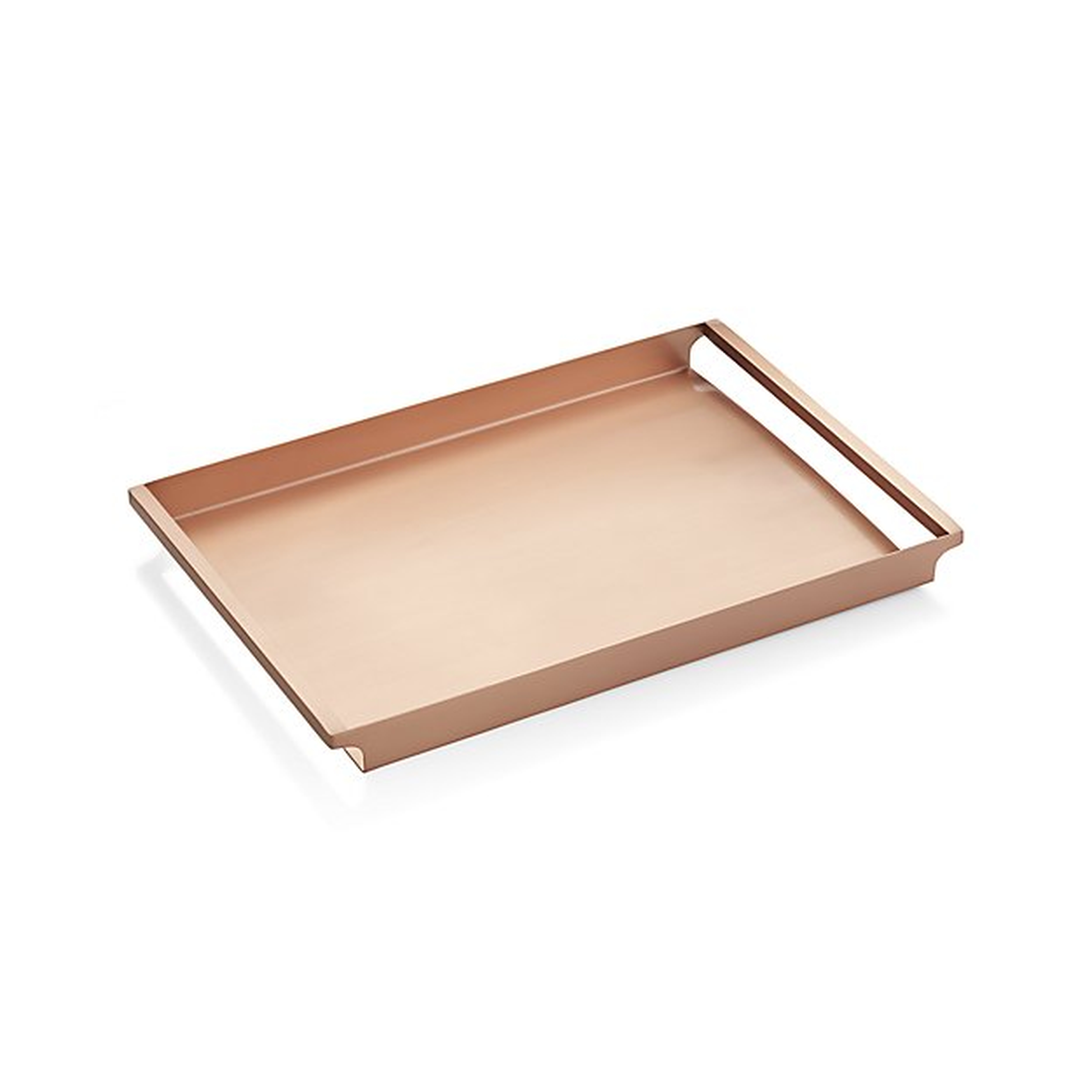 Orb Copper Tray - Crate and Barrel