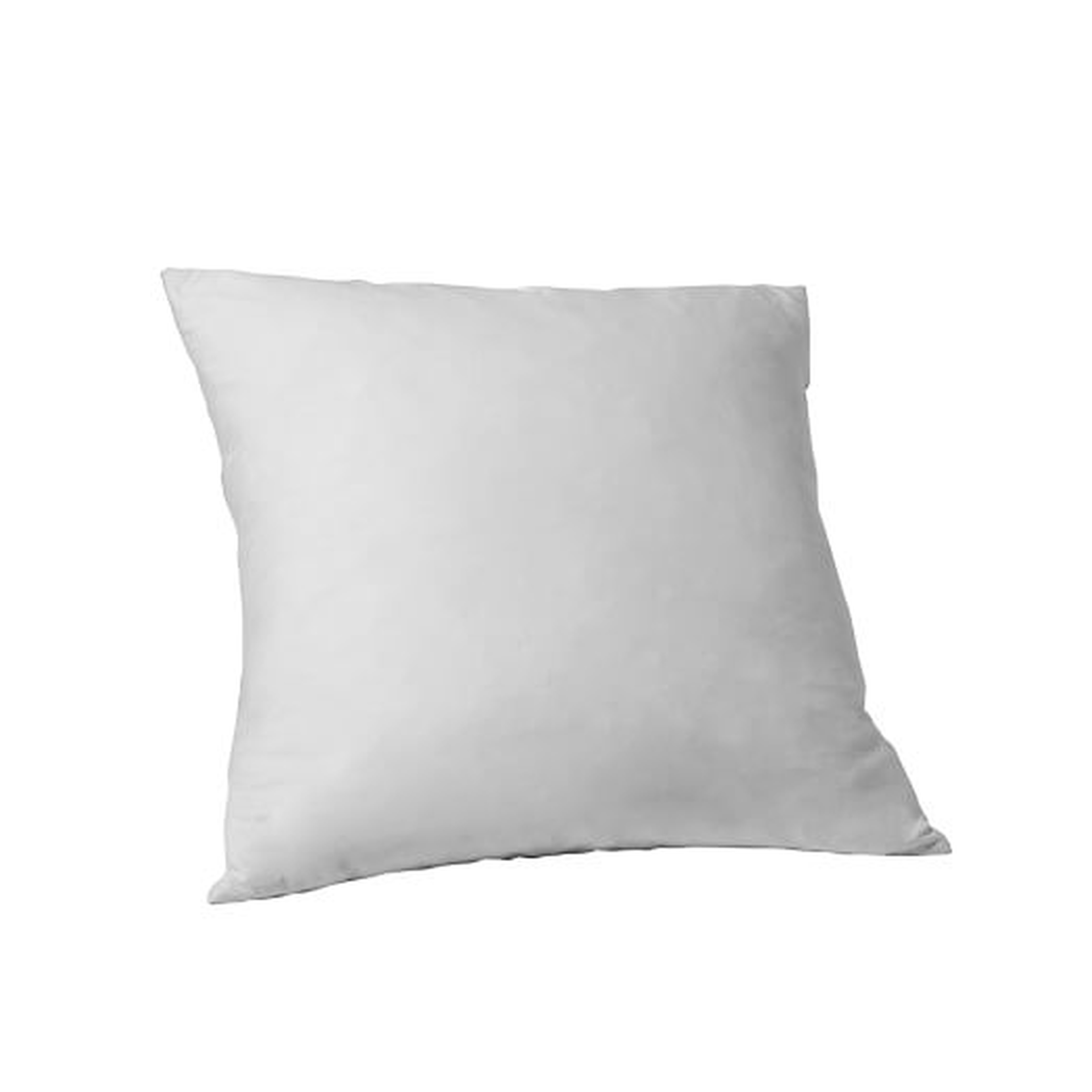 Decorative Pillow Insert – 20"sq. - Feather - West Elm