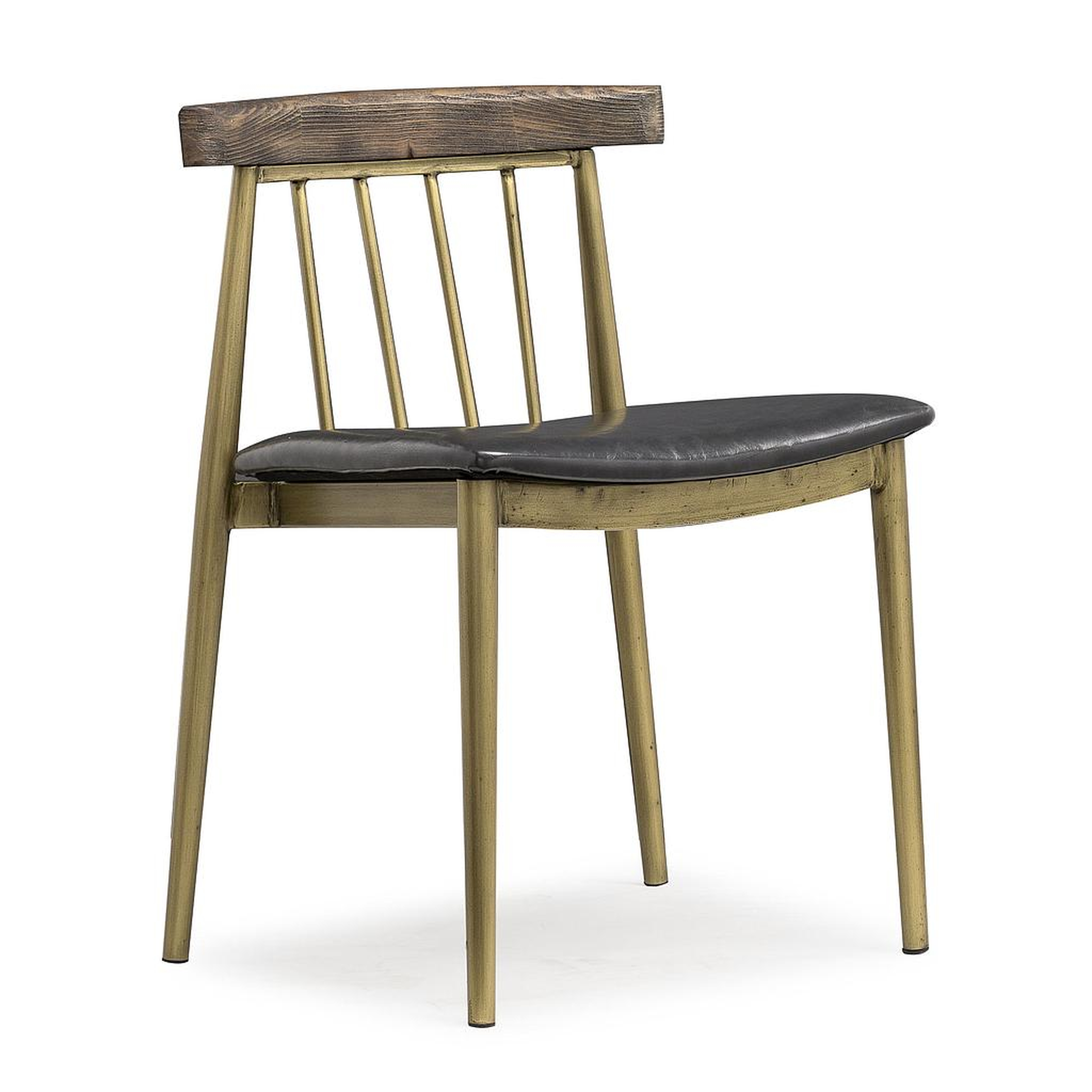 Adrienne Brown Chair, Set of 2 - TOV FURNITURE