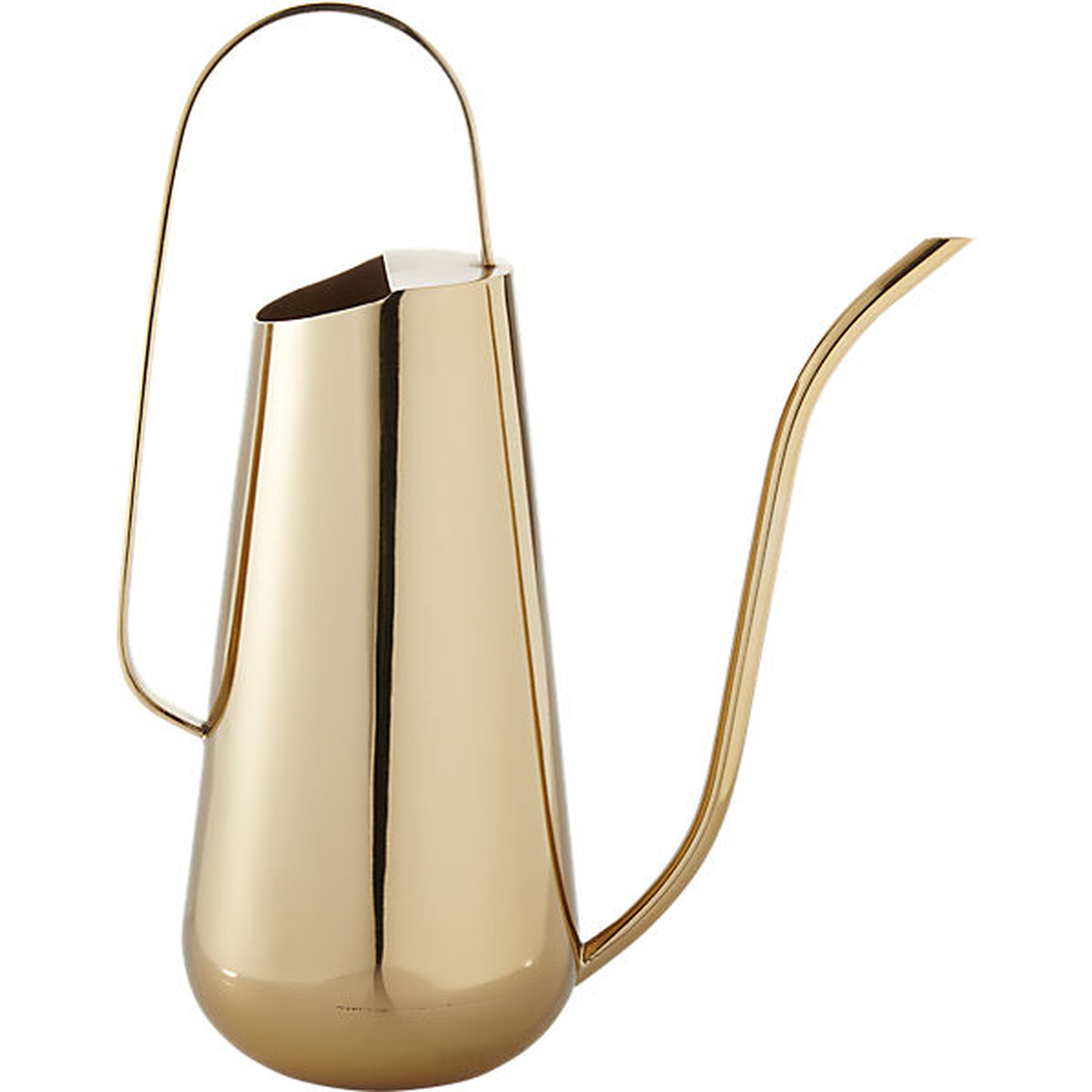 Brass watering can - CB2
