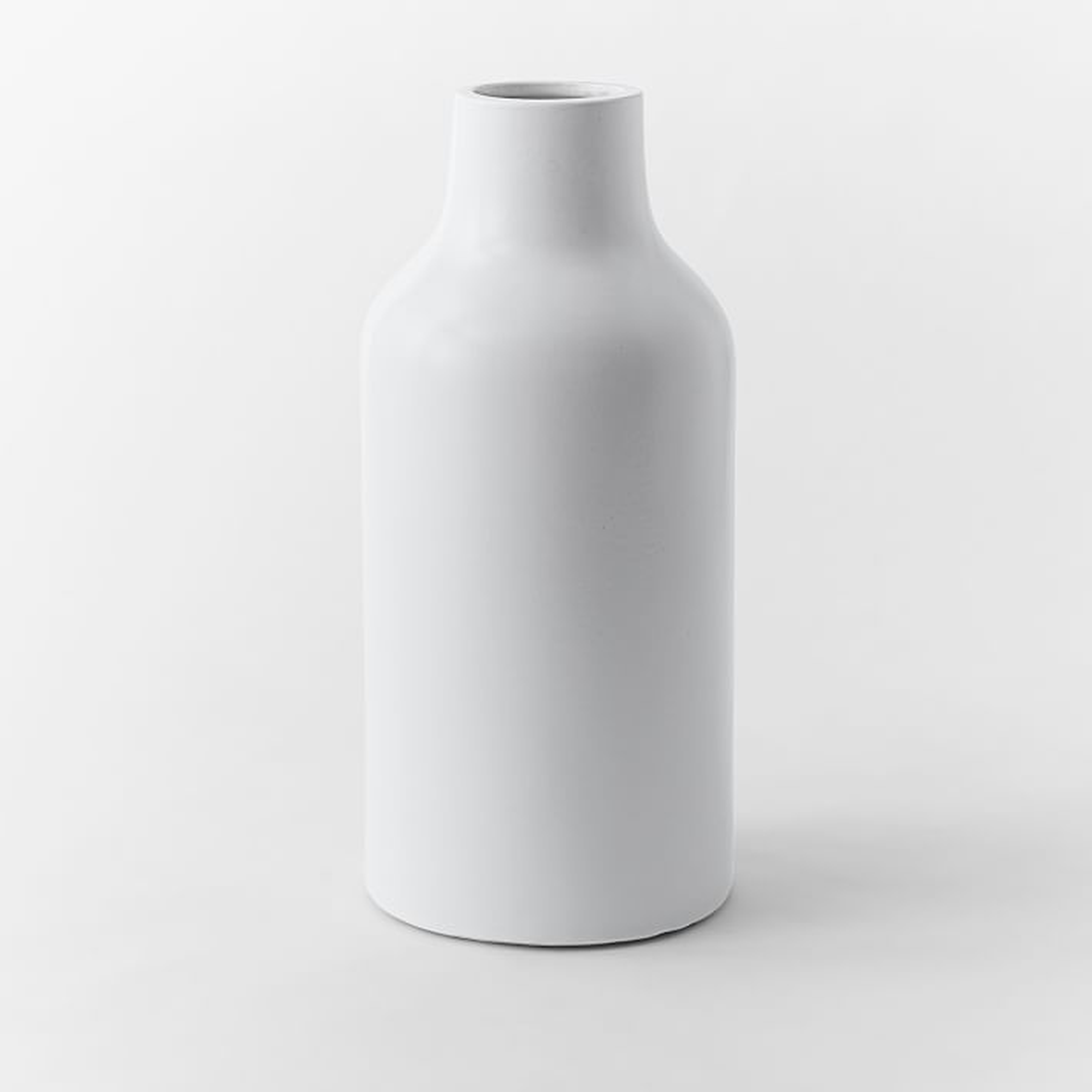 Pure White Ceramic Vase - Jug - West Elm