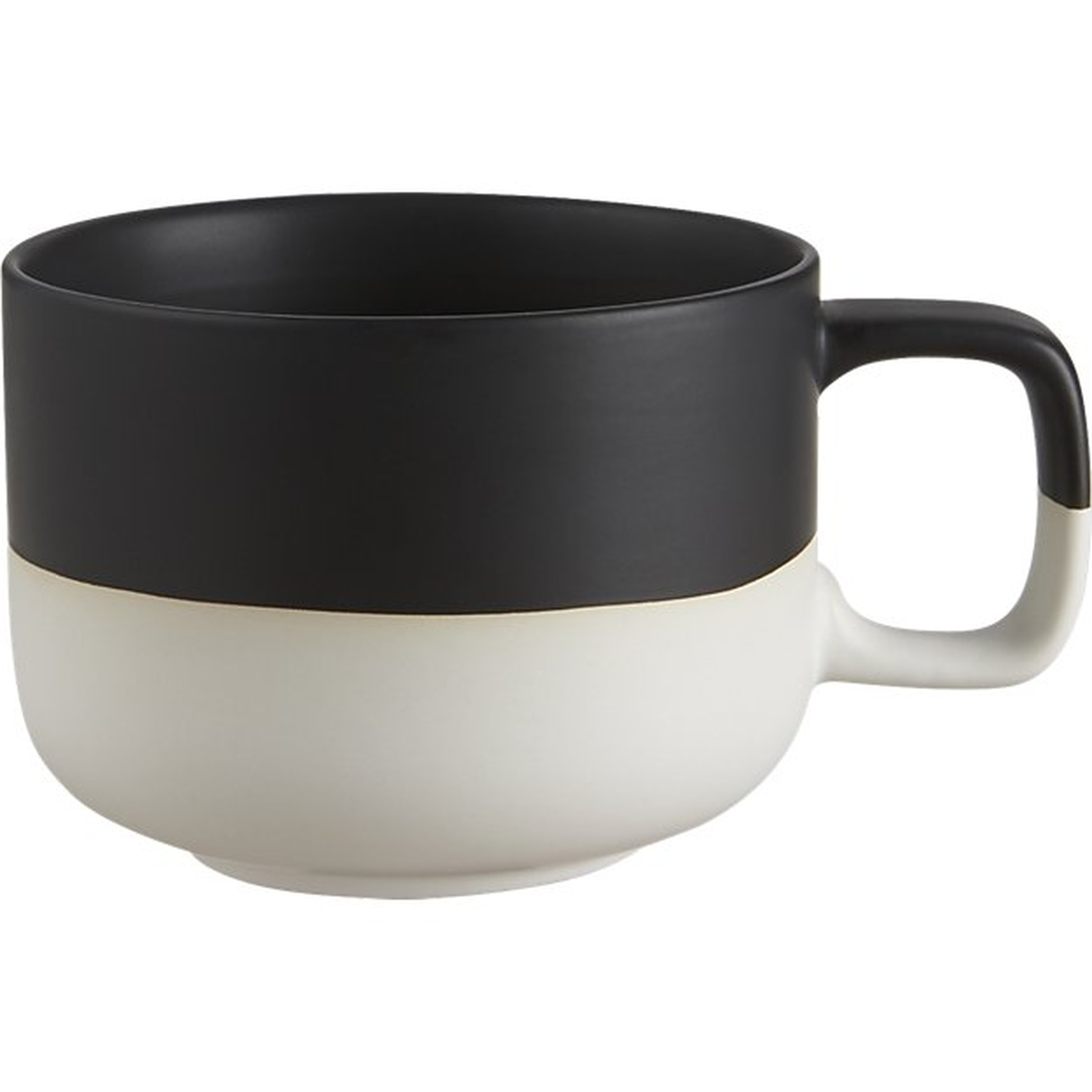 Black Dip Coffee Mug - CB2