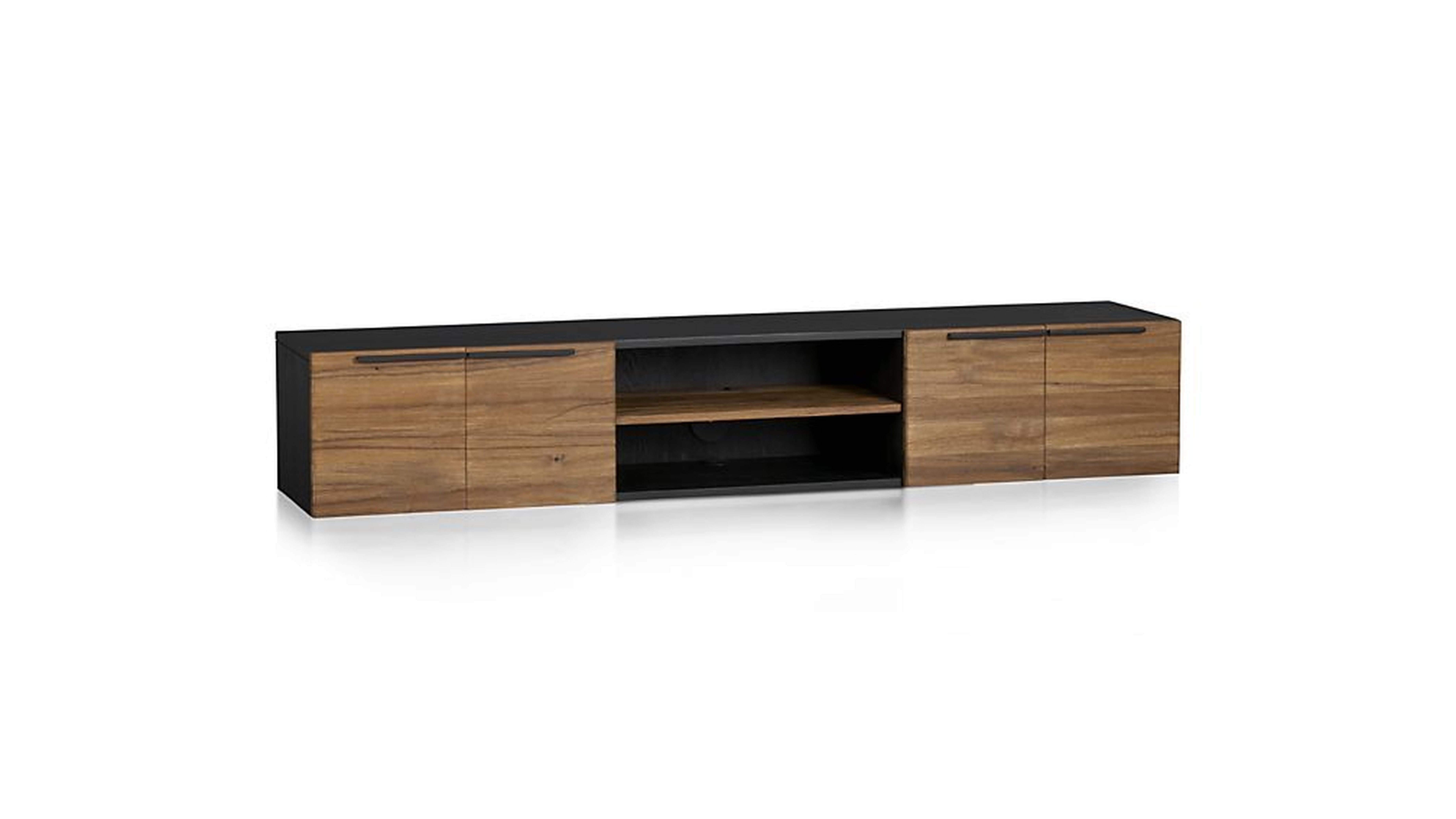 Rigby Large Floating Media Console - Crate and Barrel