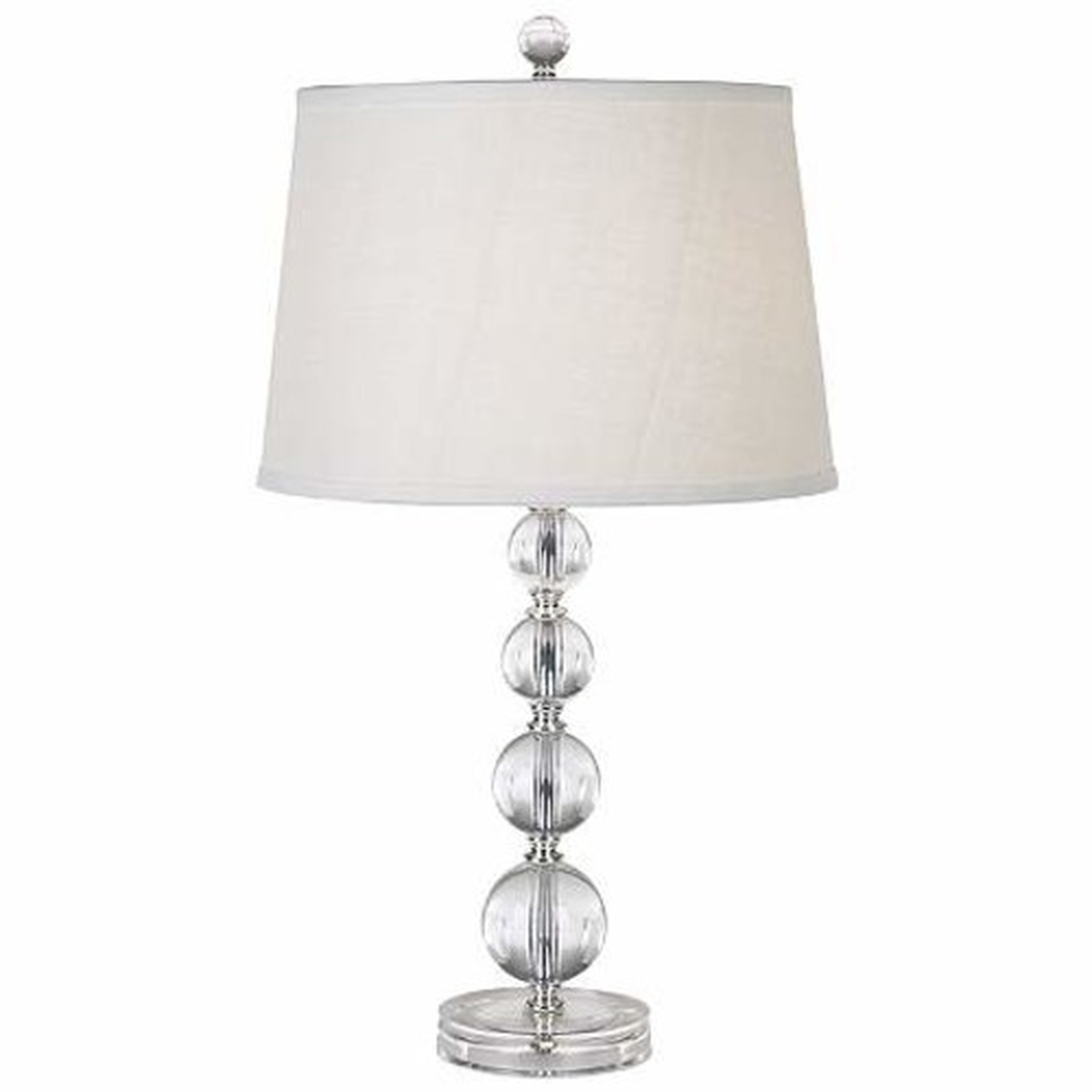 Herminie Stacked Ball Acrylic Table Lamp - Lamps Plus