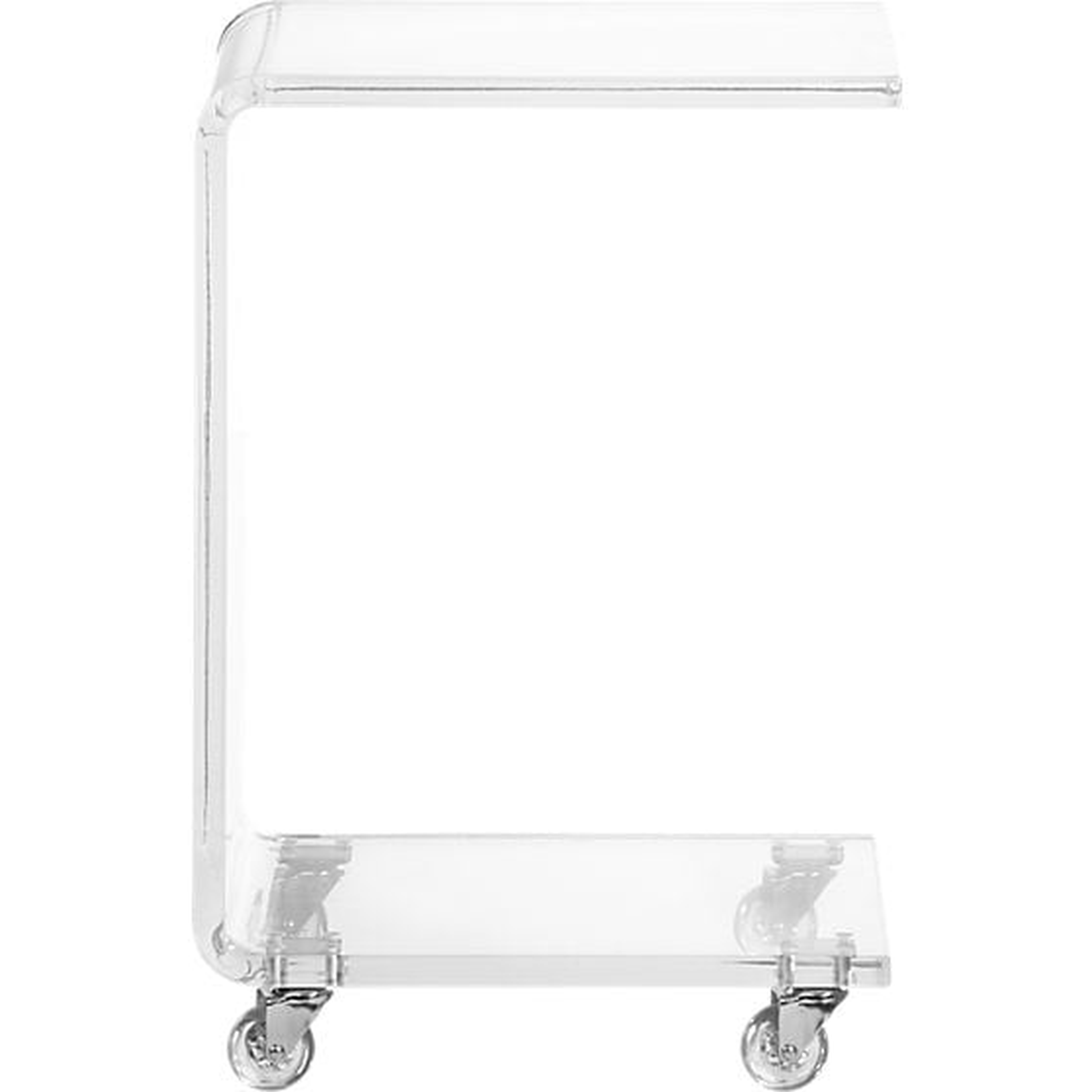 Peekaboo acrylic c table - CB2