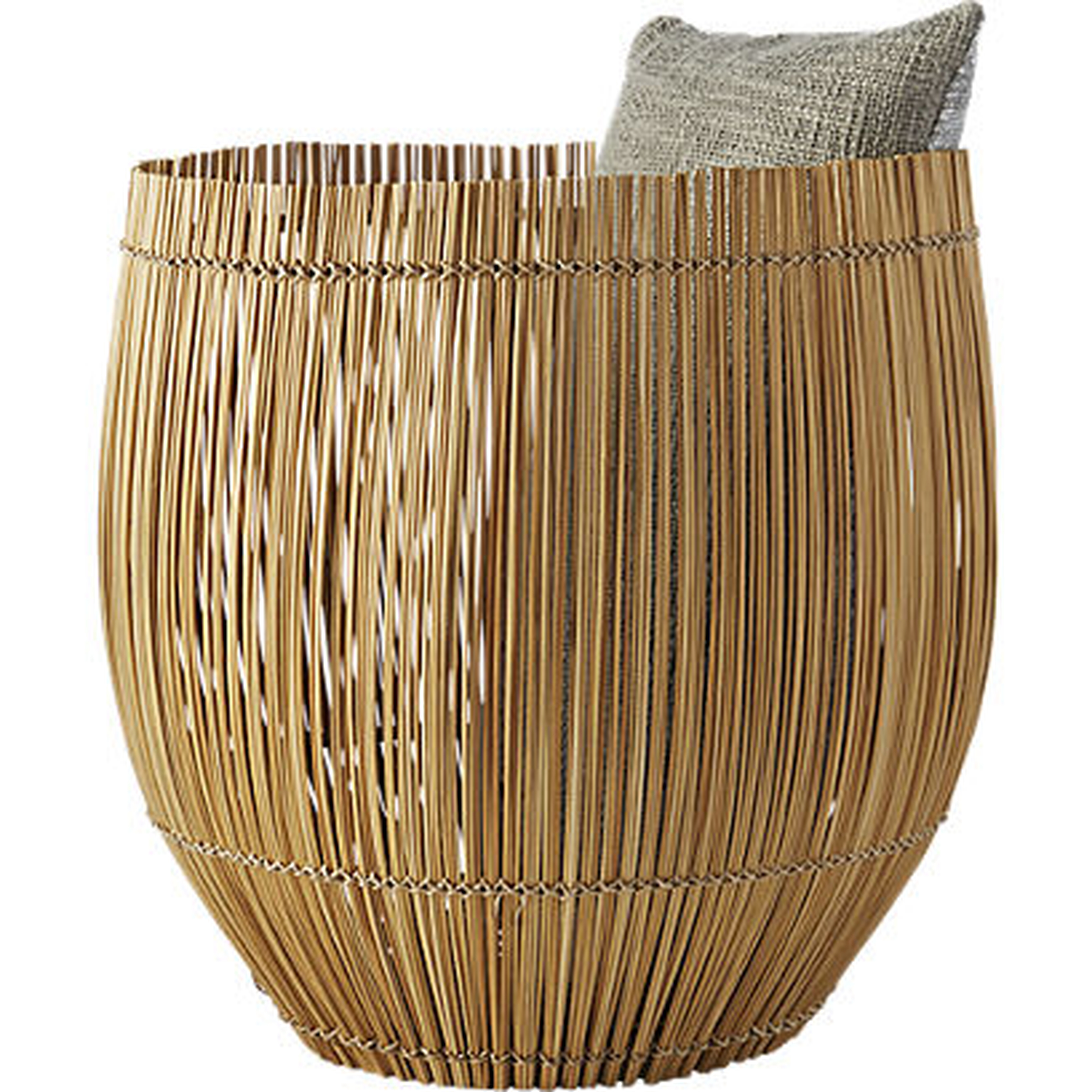Yuzo Natural bamboo basket - CB2