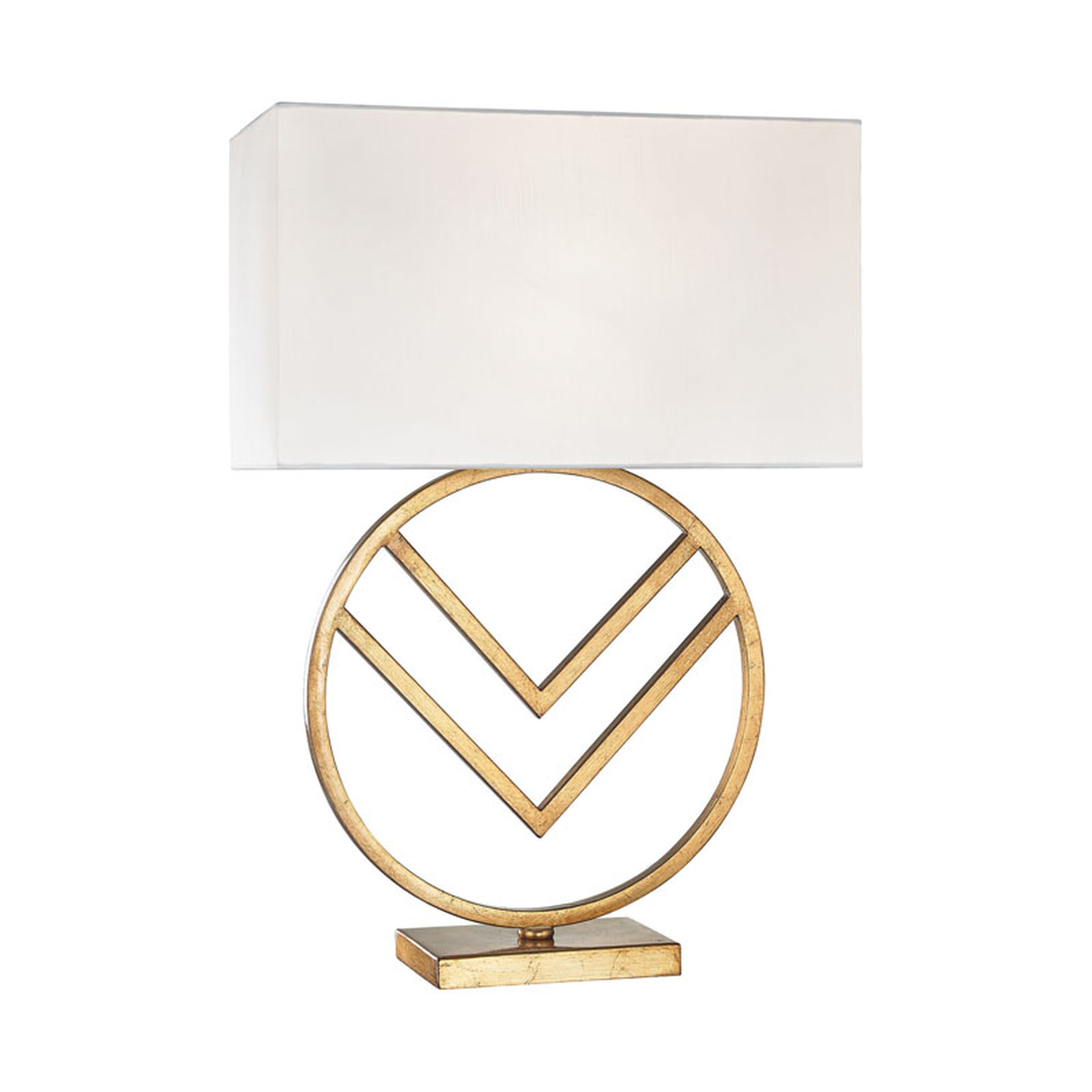Munich 1 Light Table Lamp In Gold Leaf - Elk Home