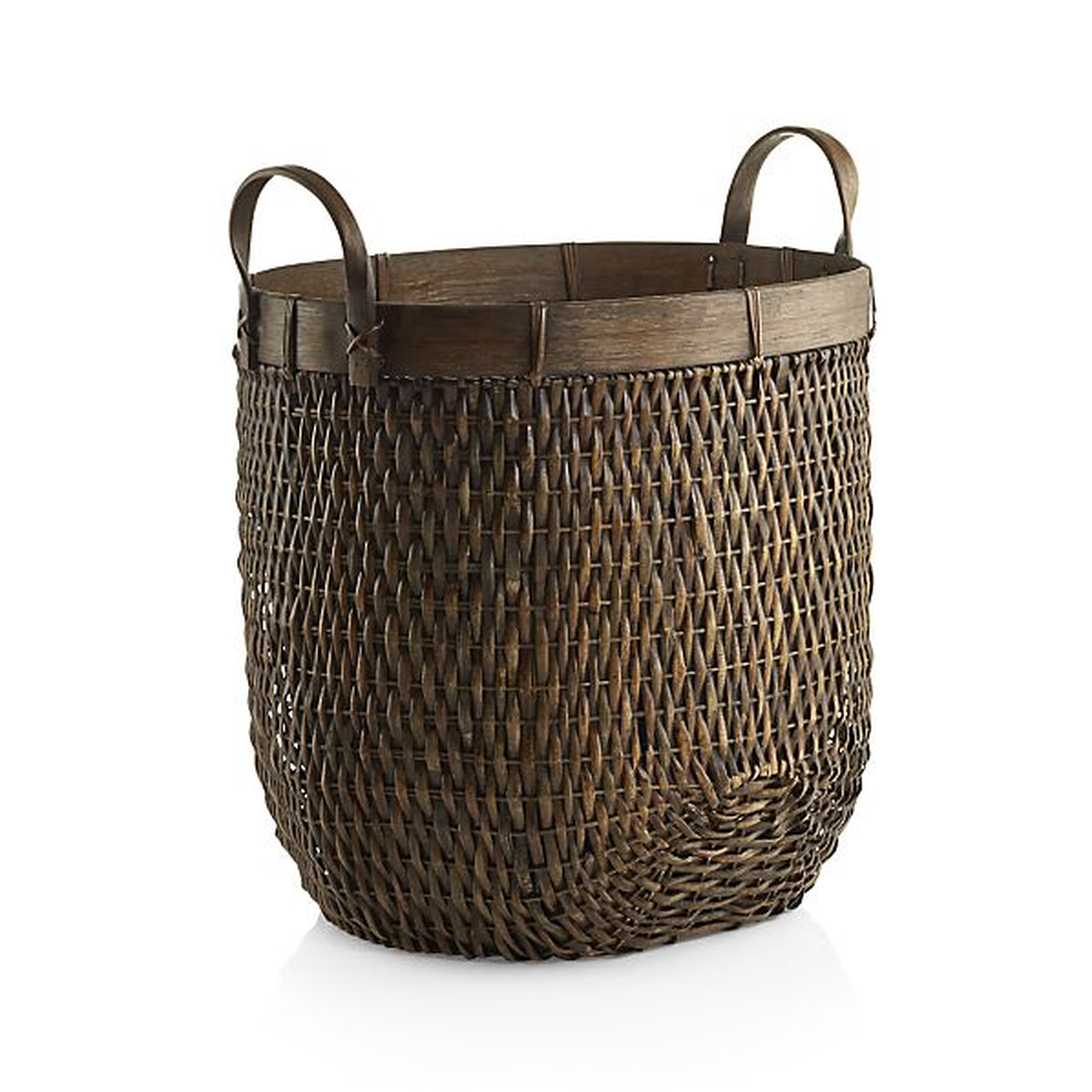 Halton Large Basket - Crate and Barrel