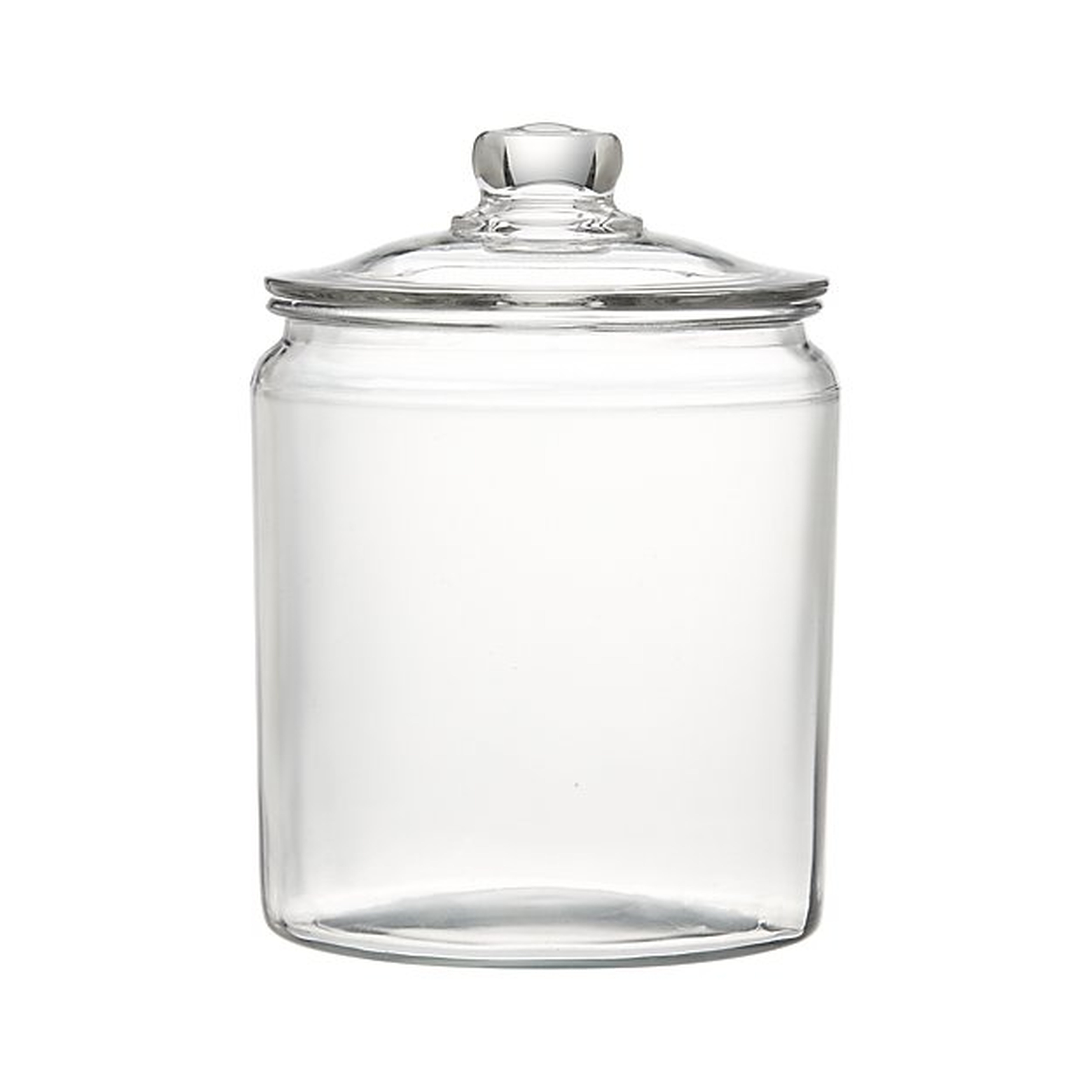 Heritage Hill 64 oz. Glass Jar with Lid - Crate and Barrel