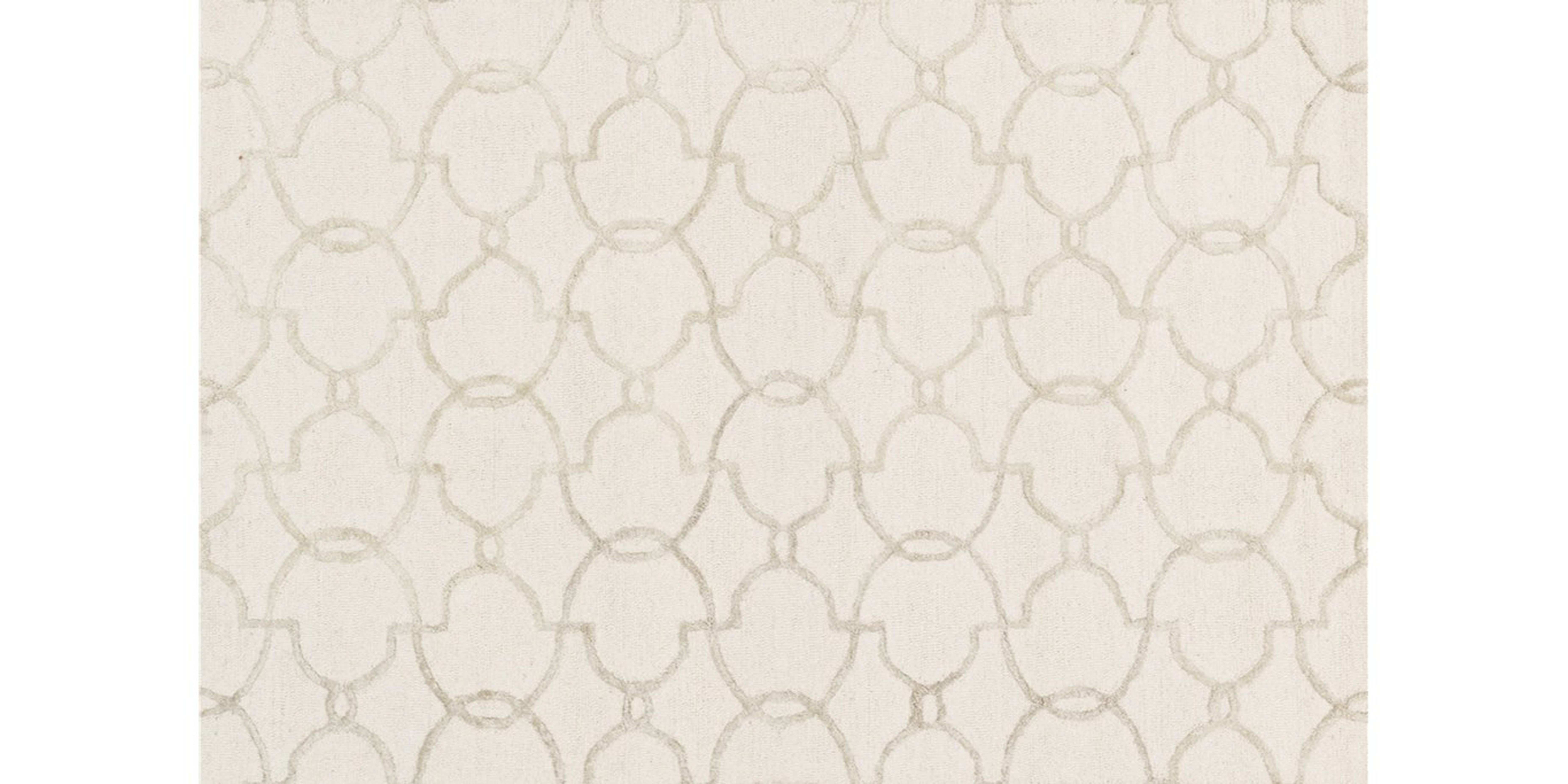 PC-04 Ivory/ Silver Rug - 5 'x 7'6" - Loloi Rugs