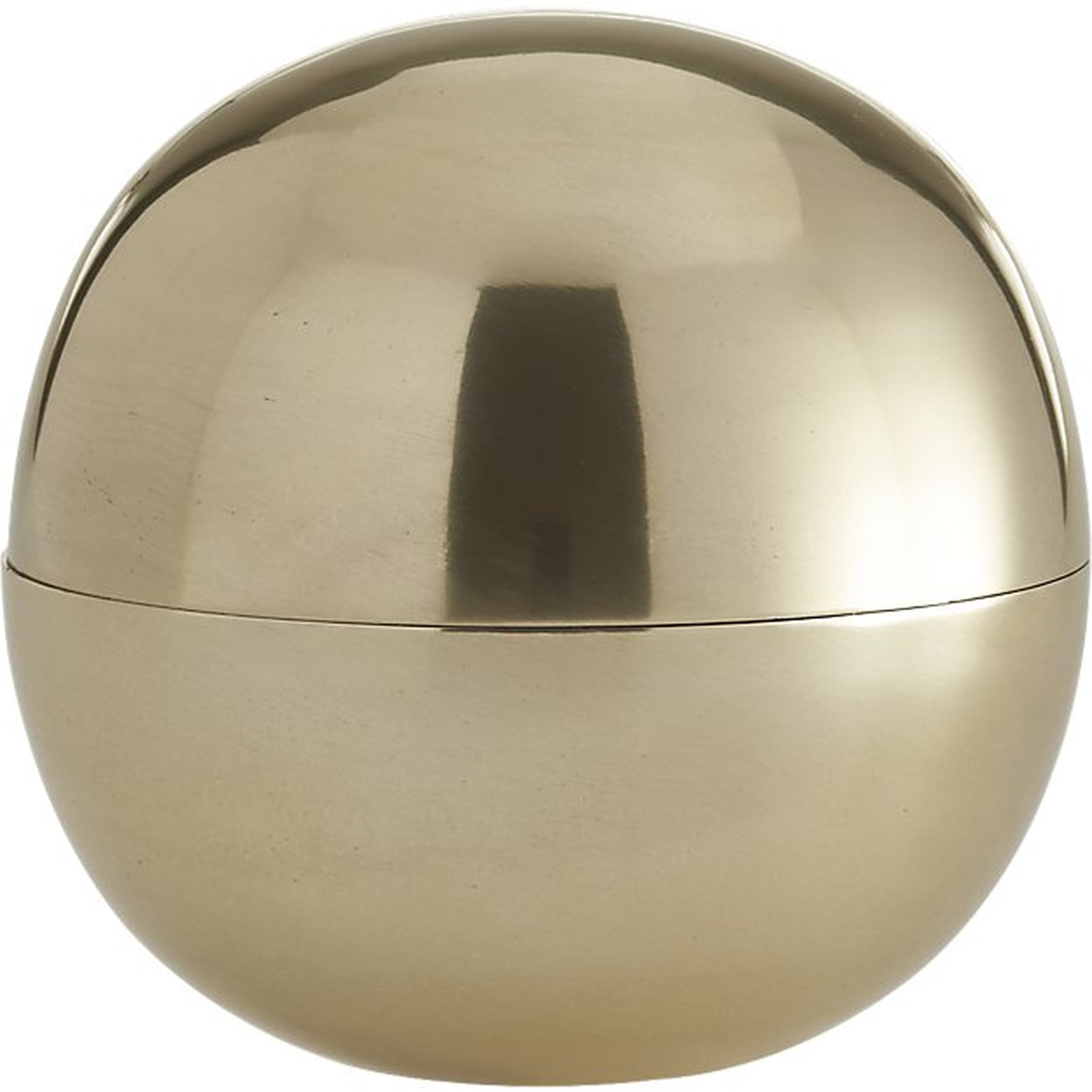 dome large gold storage - CB2