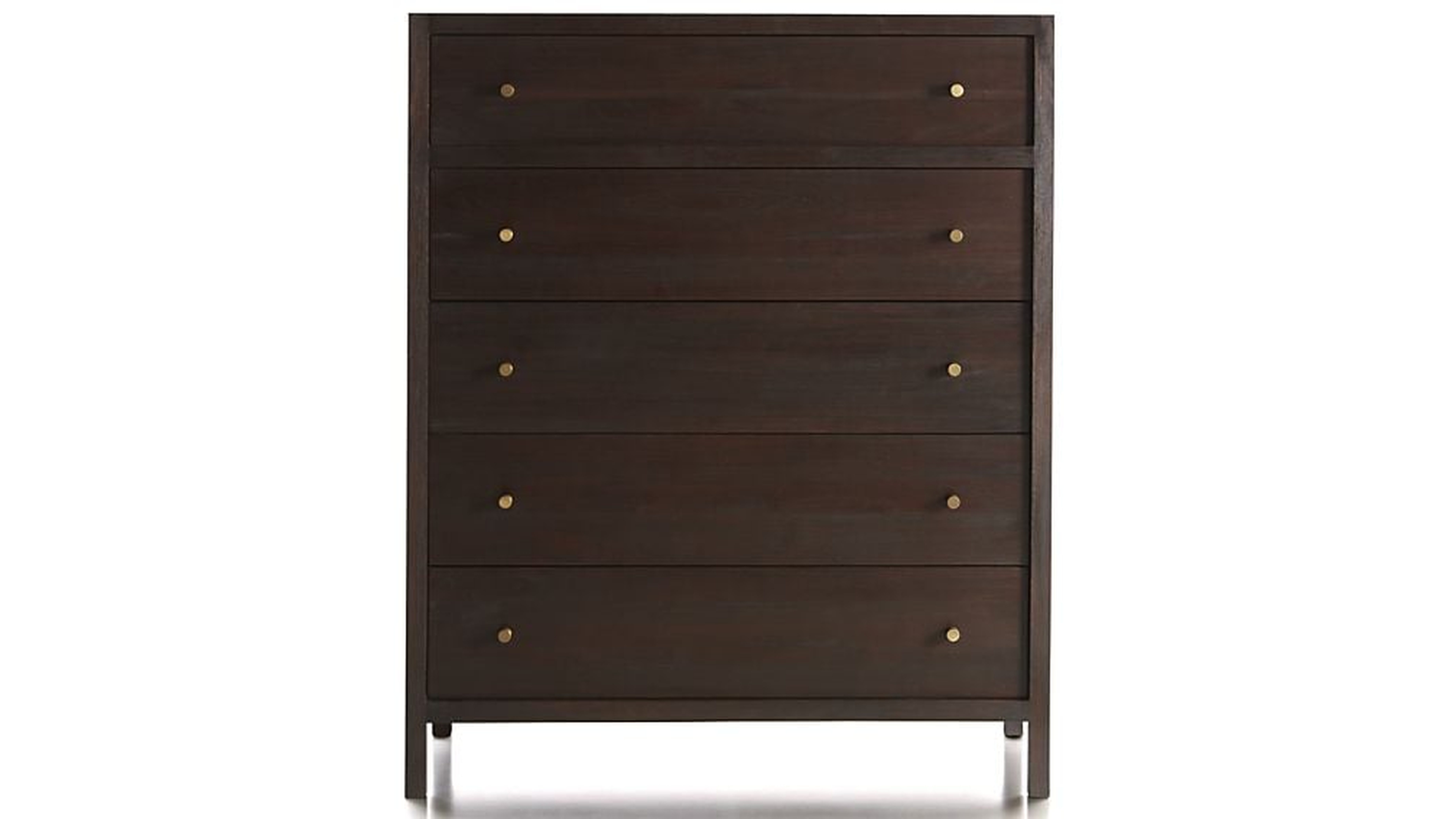 Keane 5-Drawer Solid Wood Chest - Crate and Barrel