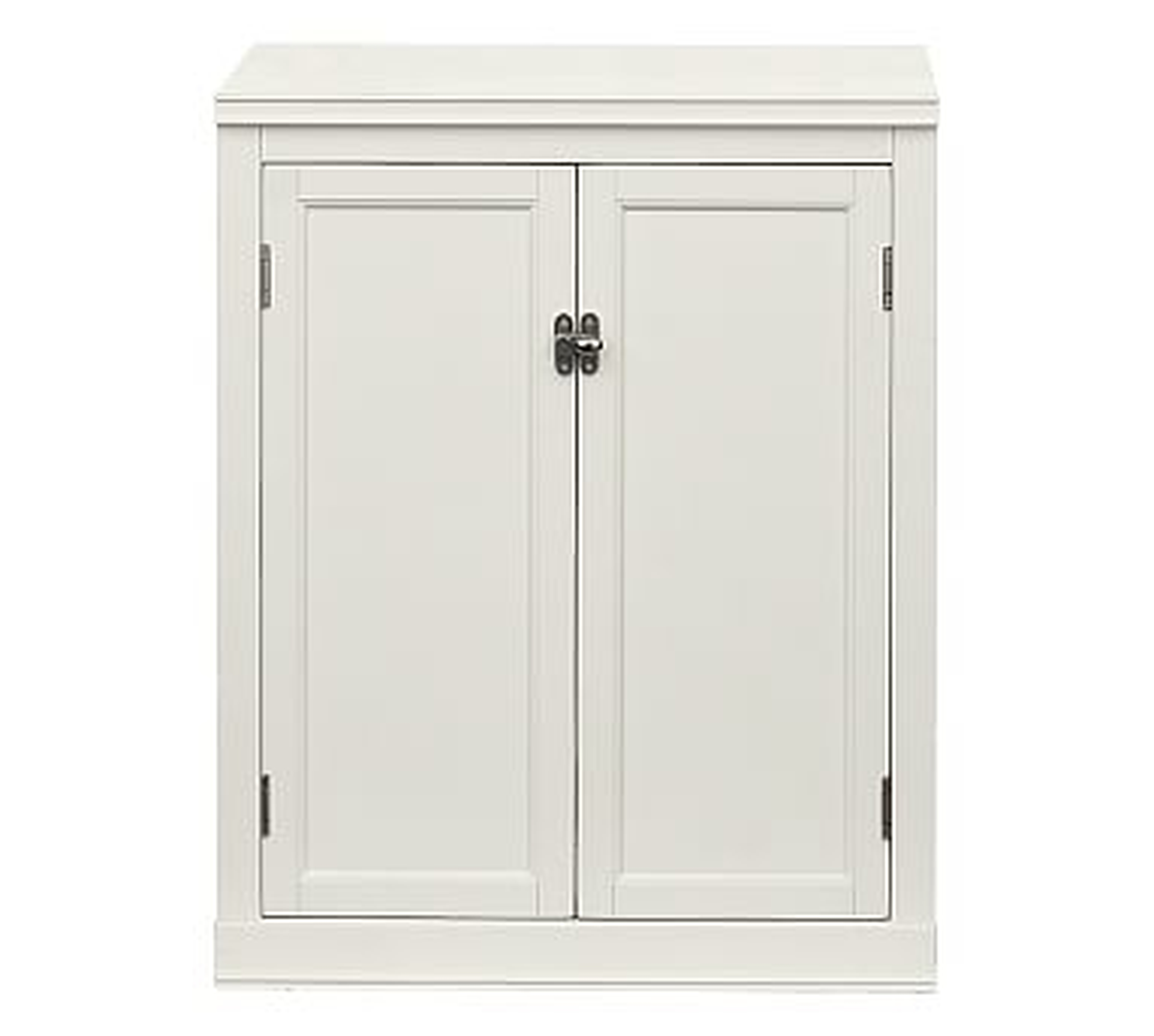 Logan Cabinet Base with Doors, Alabaster, 24" Wide - Pottery Barn