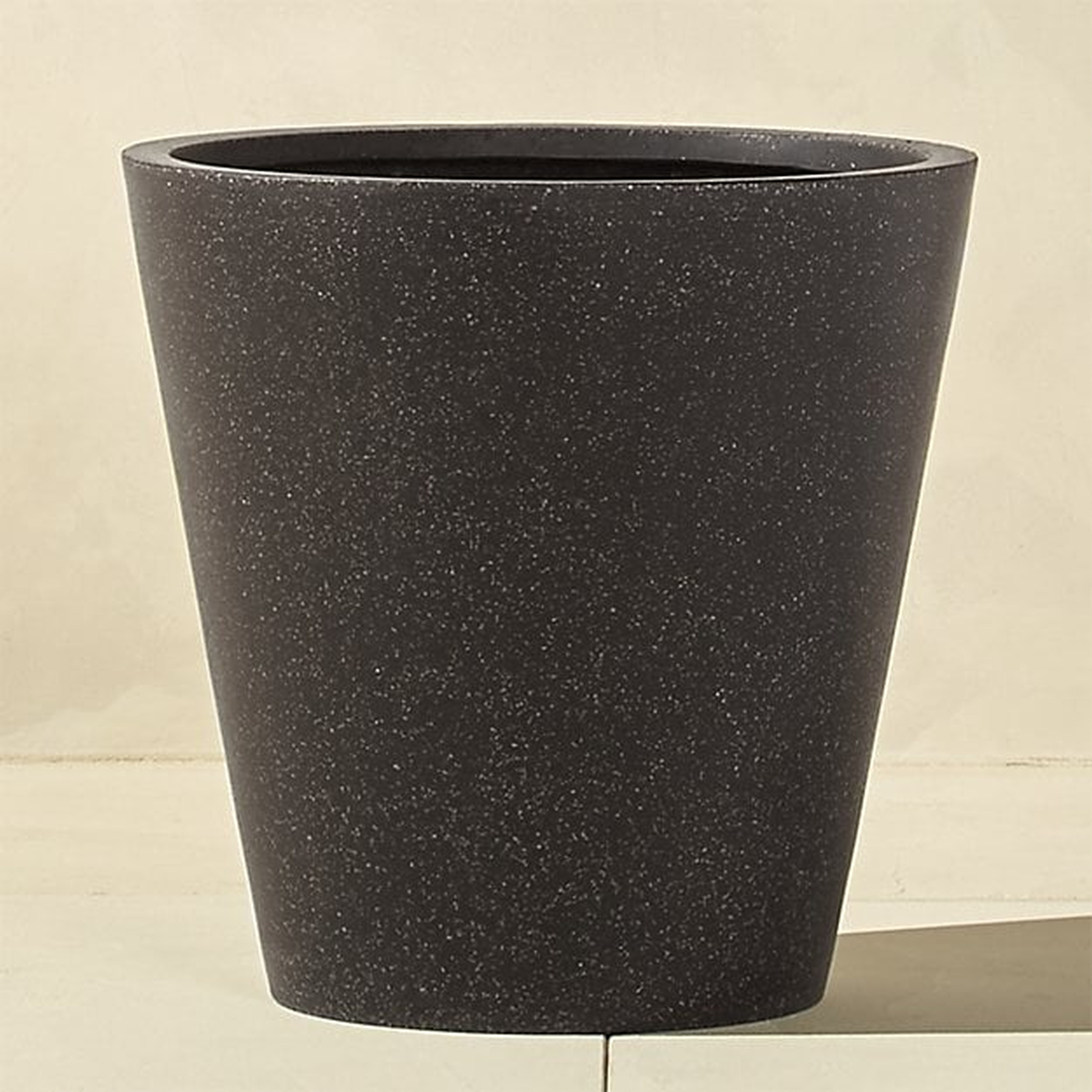 Shore wide polyterrazo planter - CB2