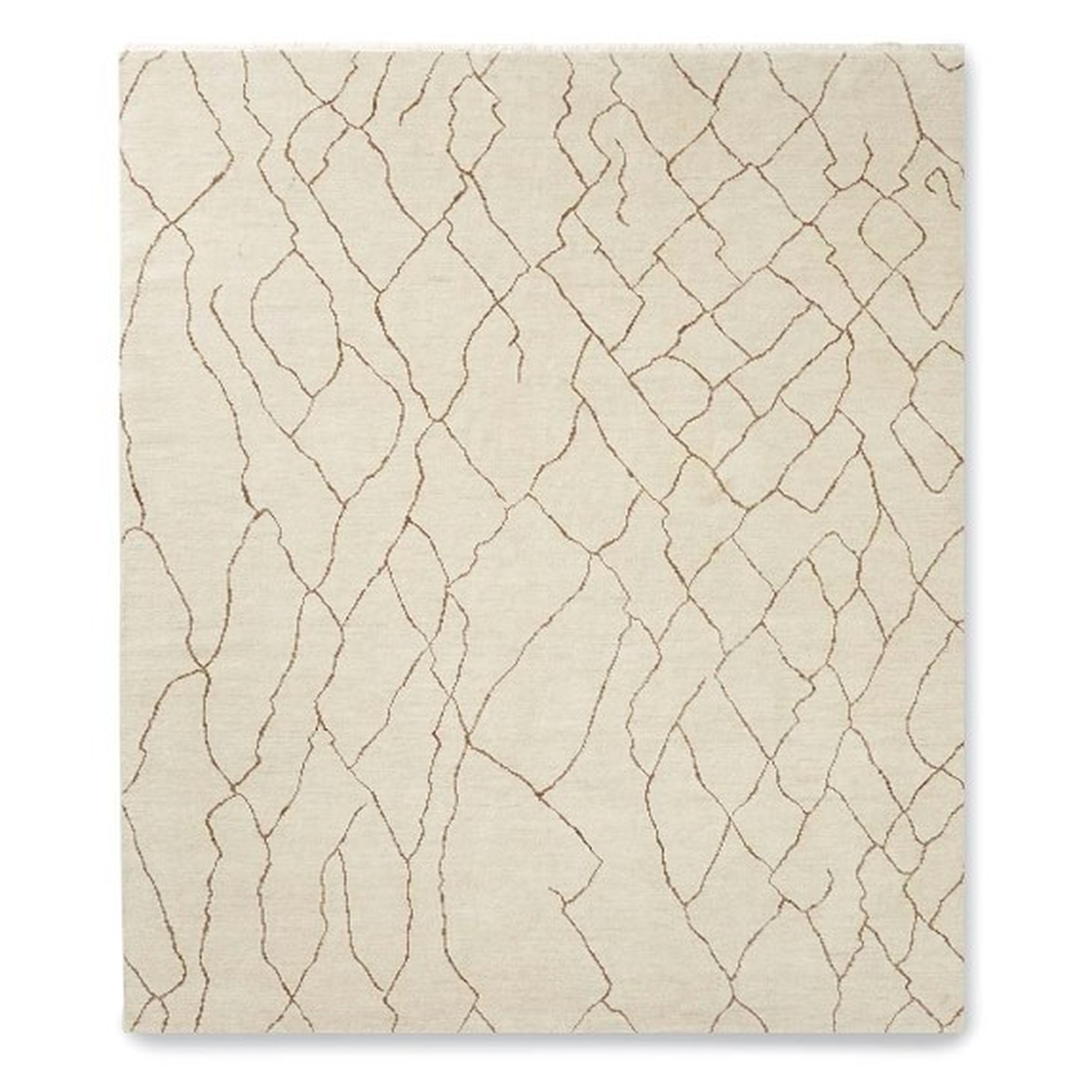 Mountain Fog Hand Knotted Rug, Ivory - Williams Sonoma Home
