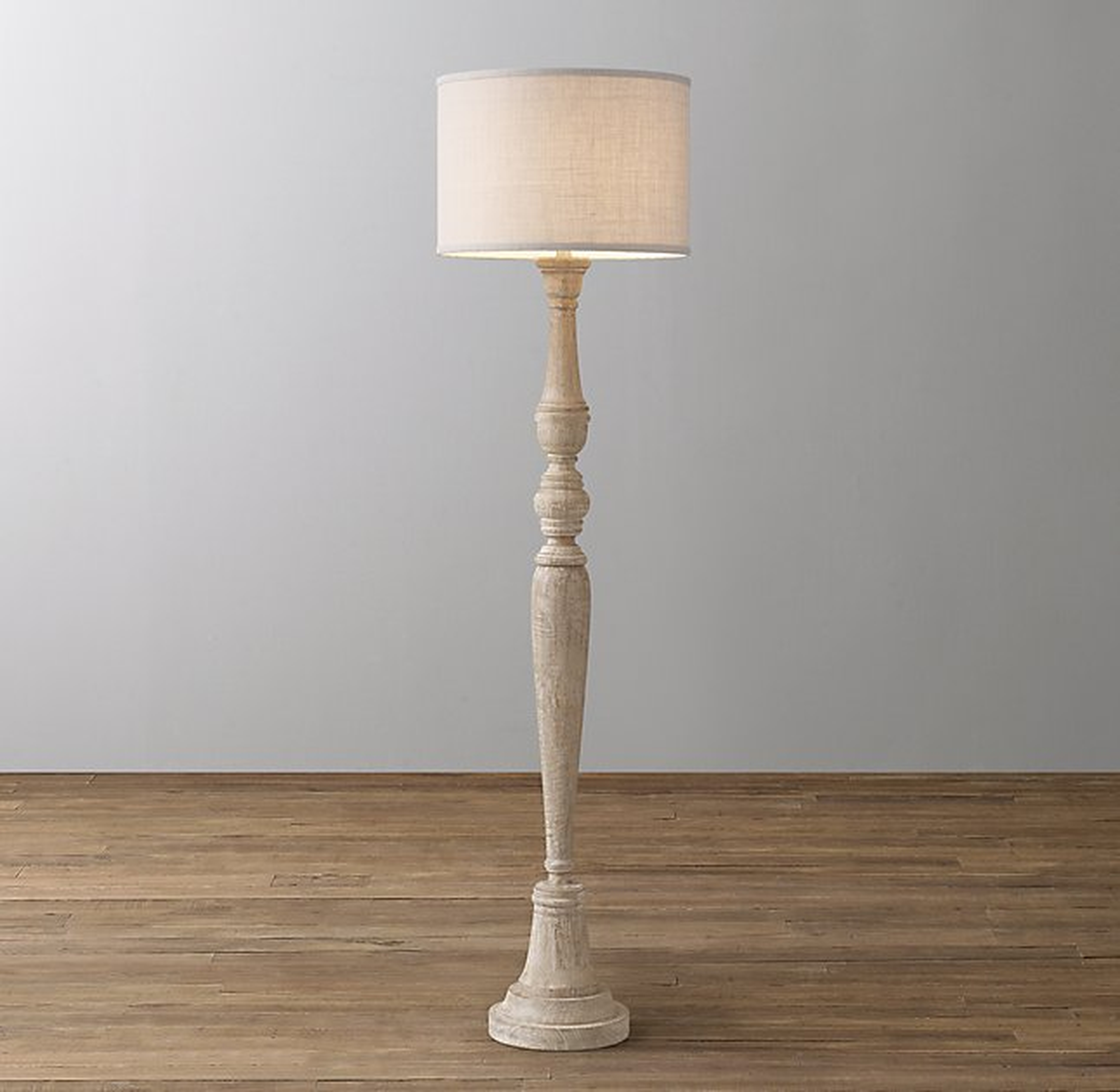 AMBROSE FLOOR LAMP BASE - WEATHERED - RH