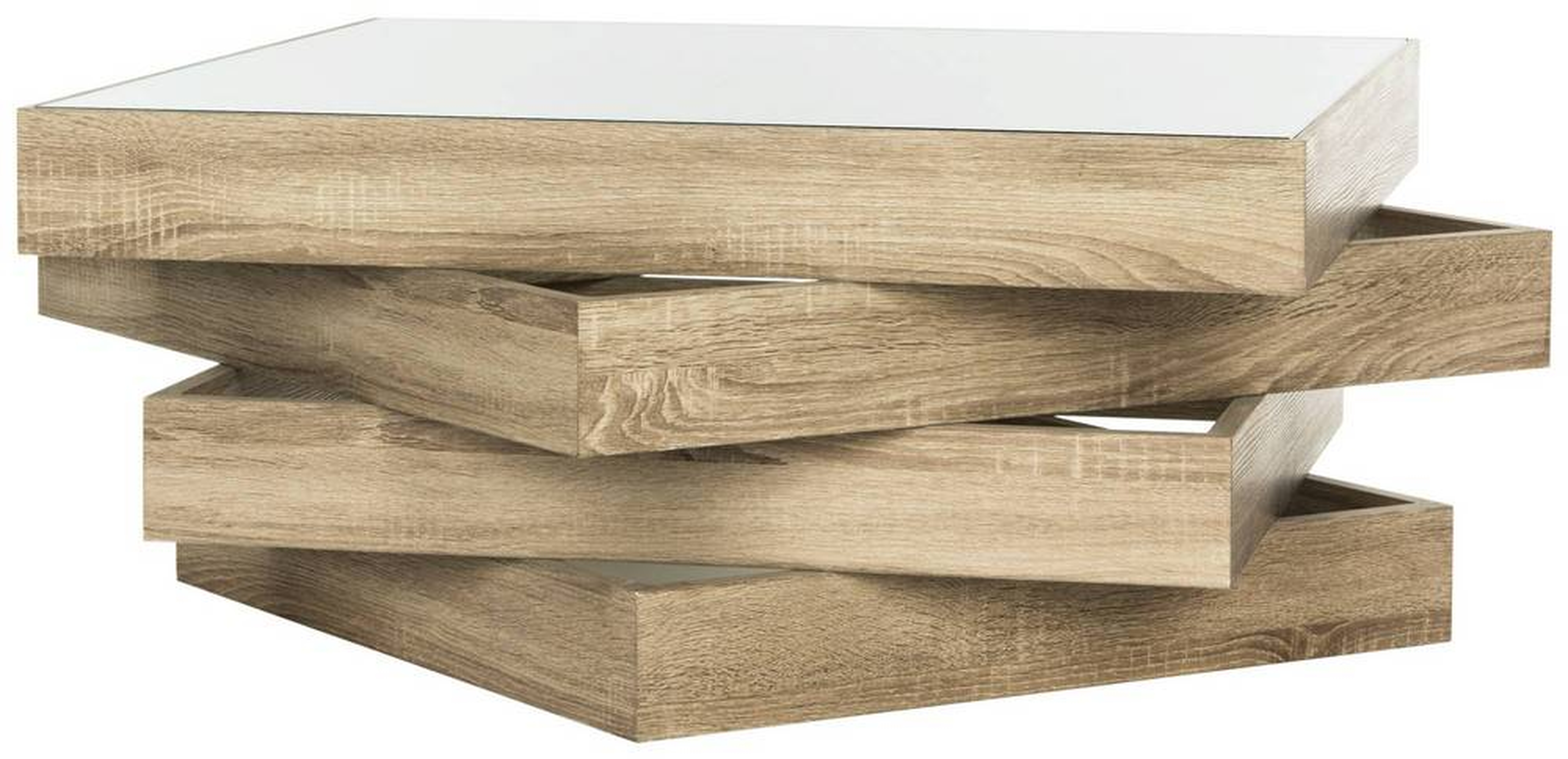 Anwen Coffee Table - Light Grey - Safavieh - Safavieh