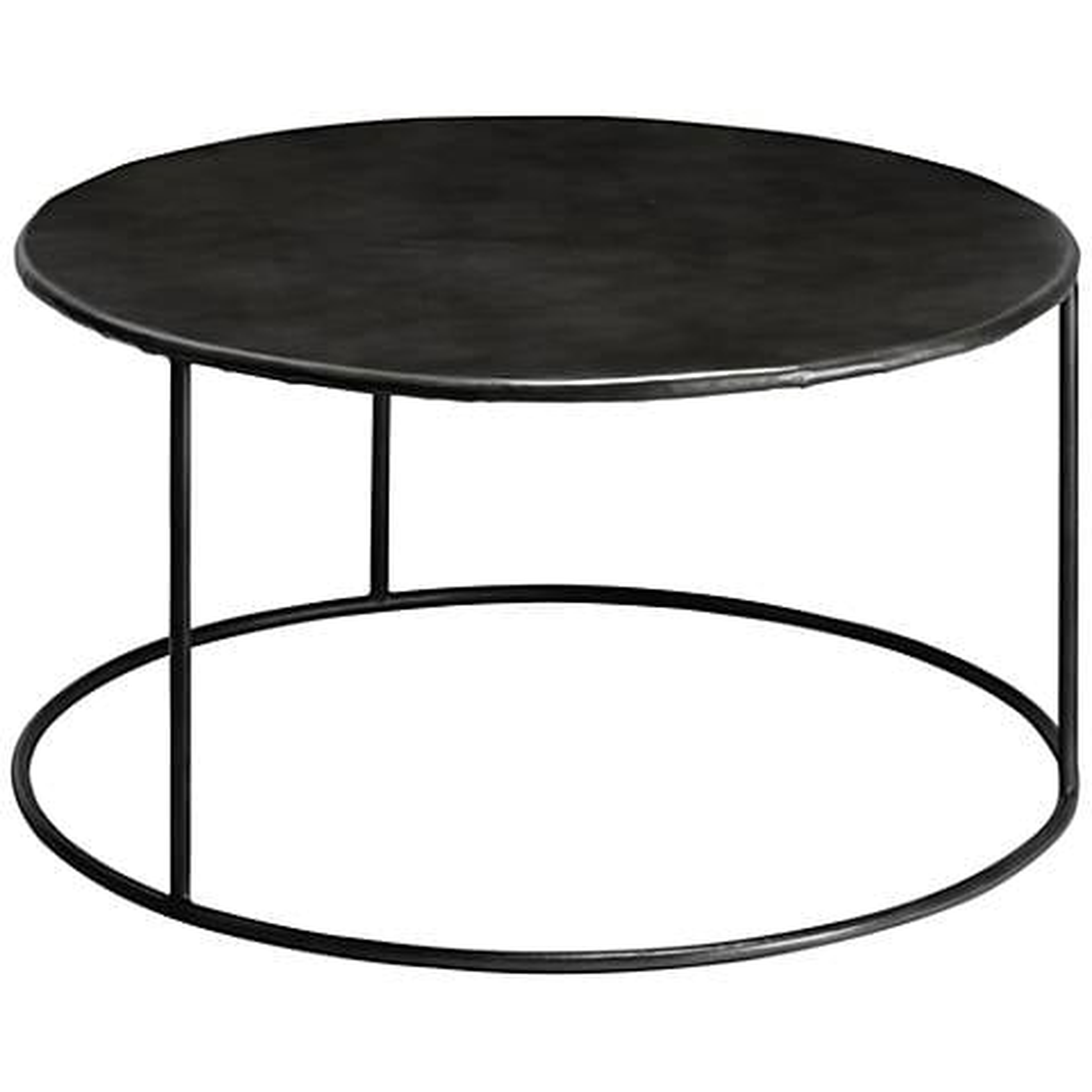 Jamie Young Americana Iron Round Coffee Table - Lamps Plus