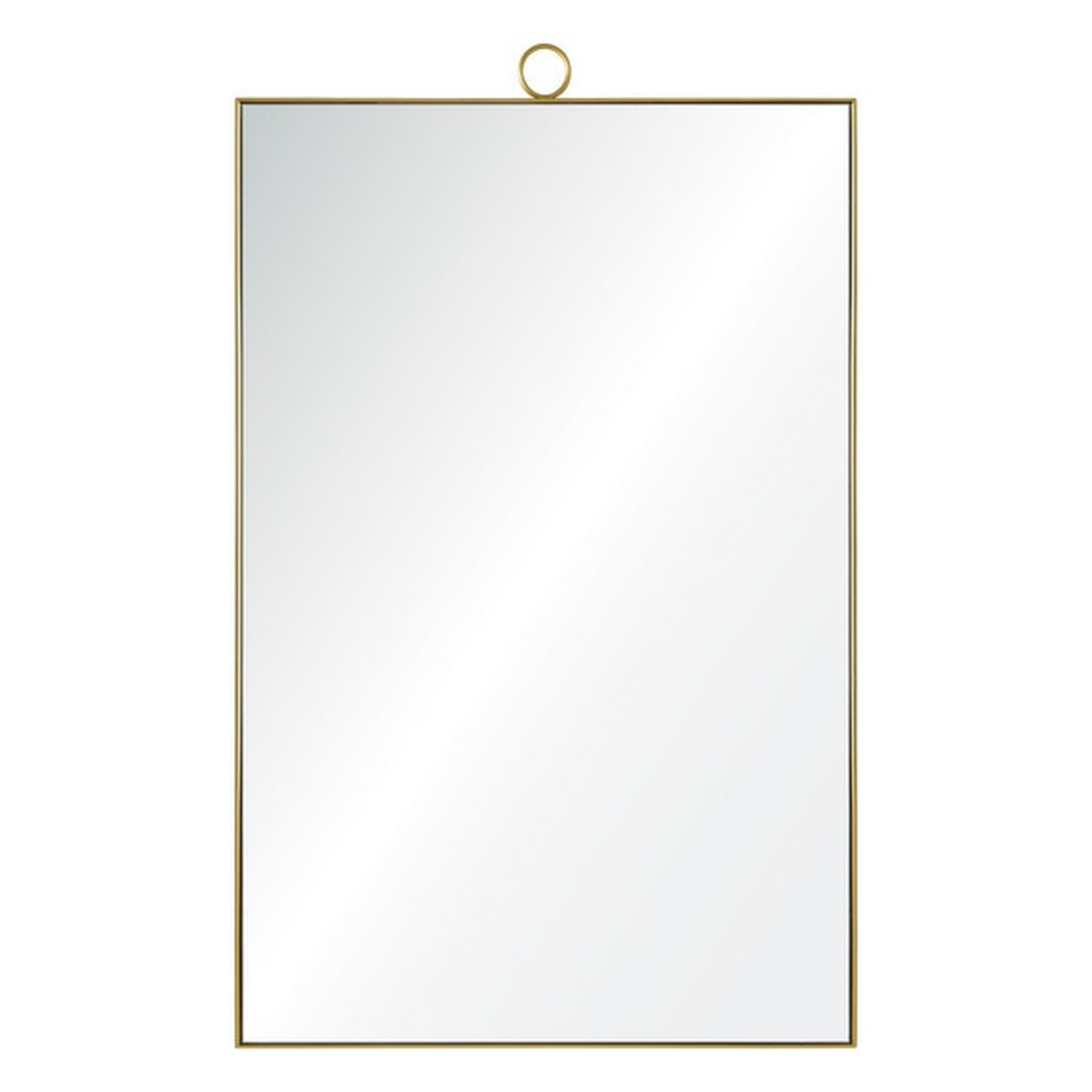 Mendavia Framed Rectangular Wall Mirror - Overstock