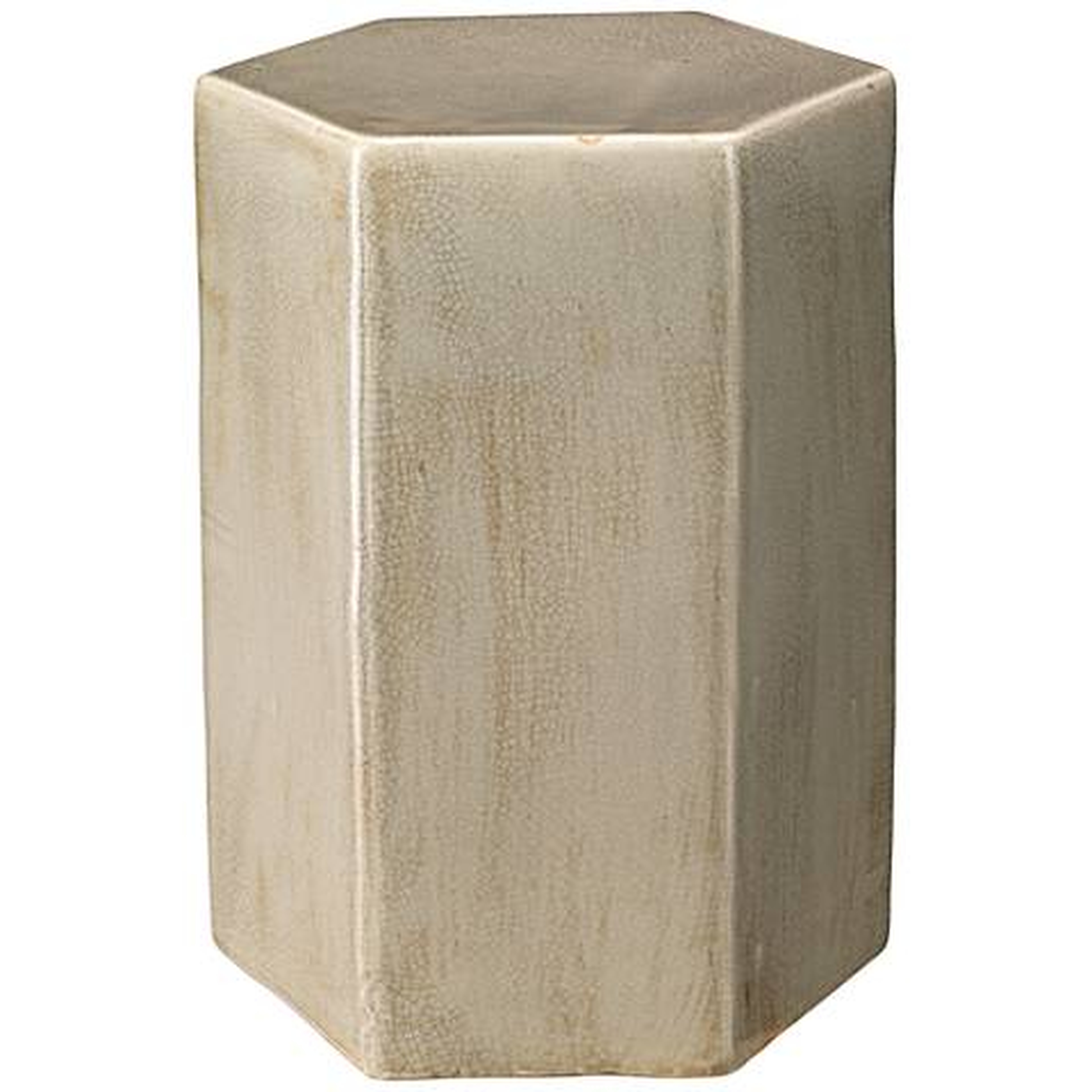 Jamie Young Porto Small Pistachio Ceramic Side Table and, 1 - Lamps Plus