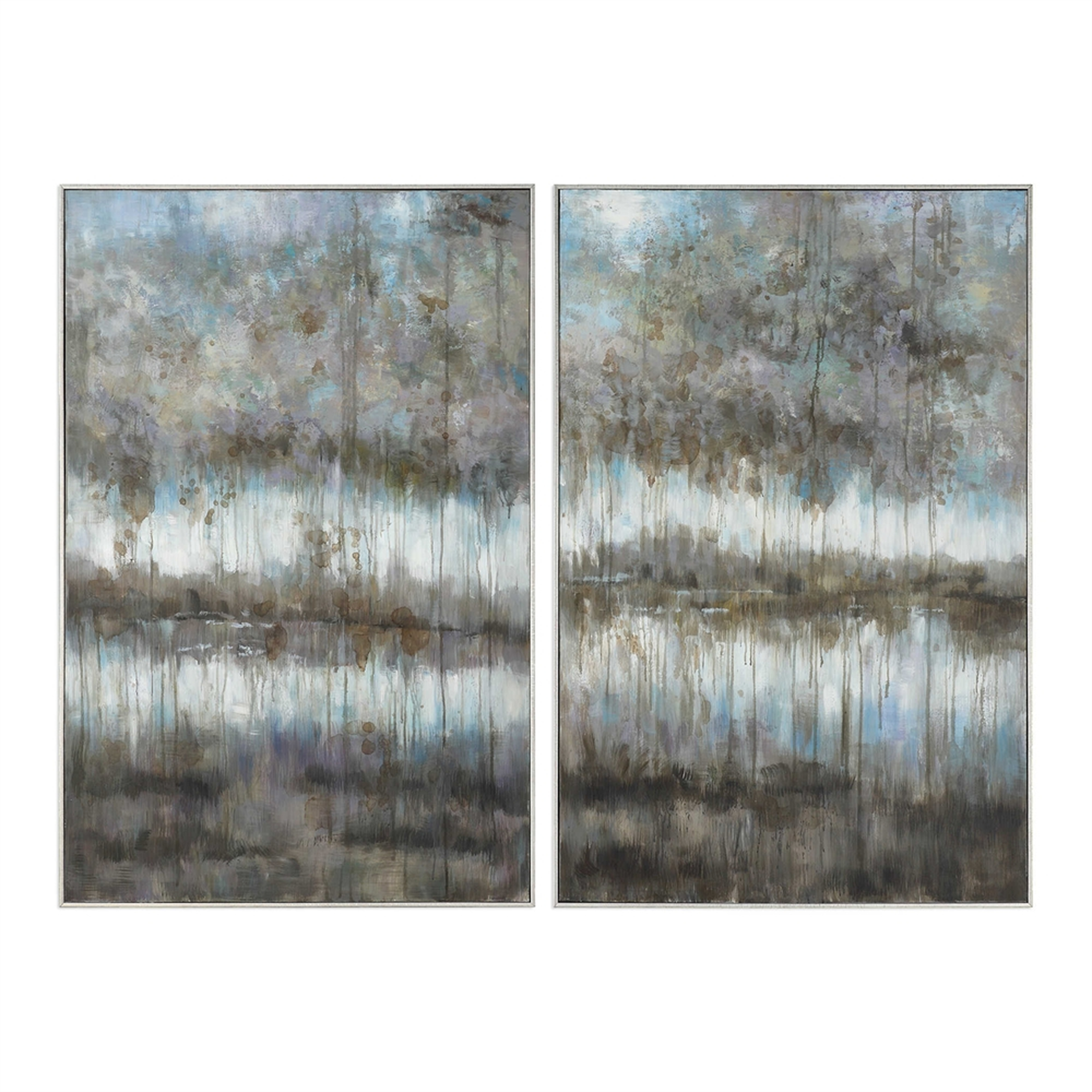 Gray Reflections, Set of 2 - Hudsonhill Foundry