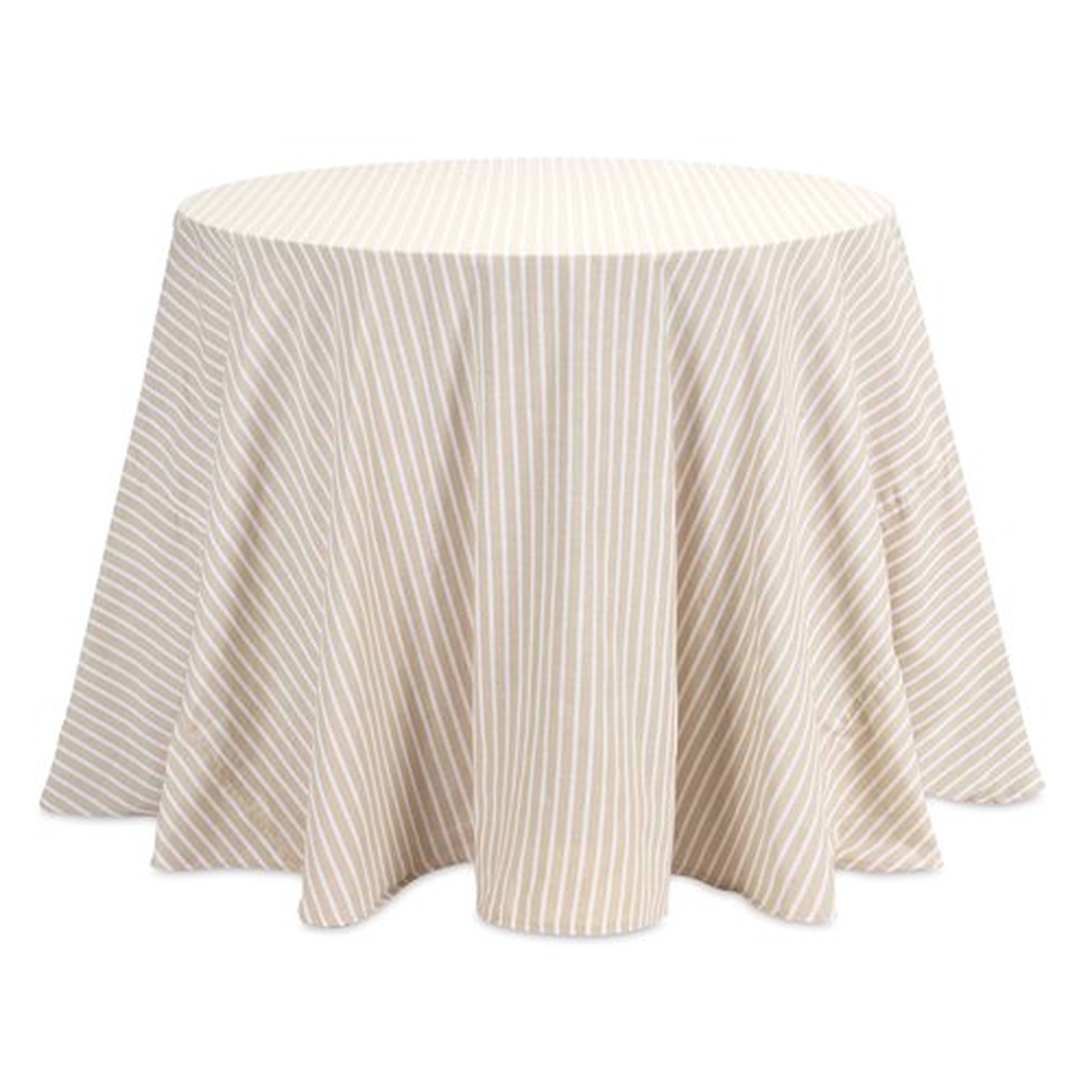 Melrose International Striped Tablecloth - Wayfair