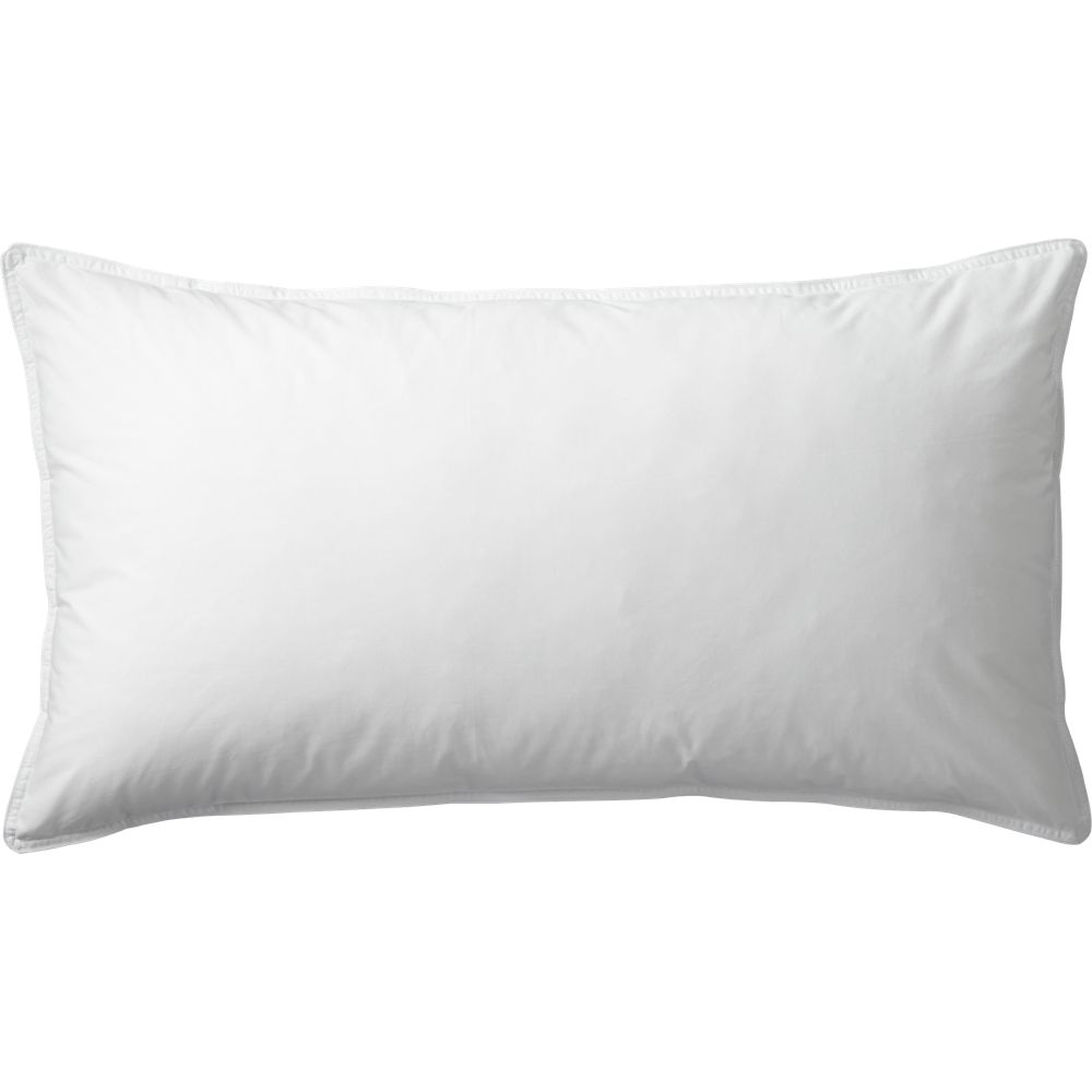 feather-down king pillow insert - CB2