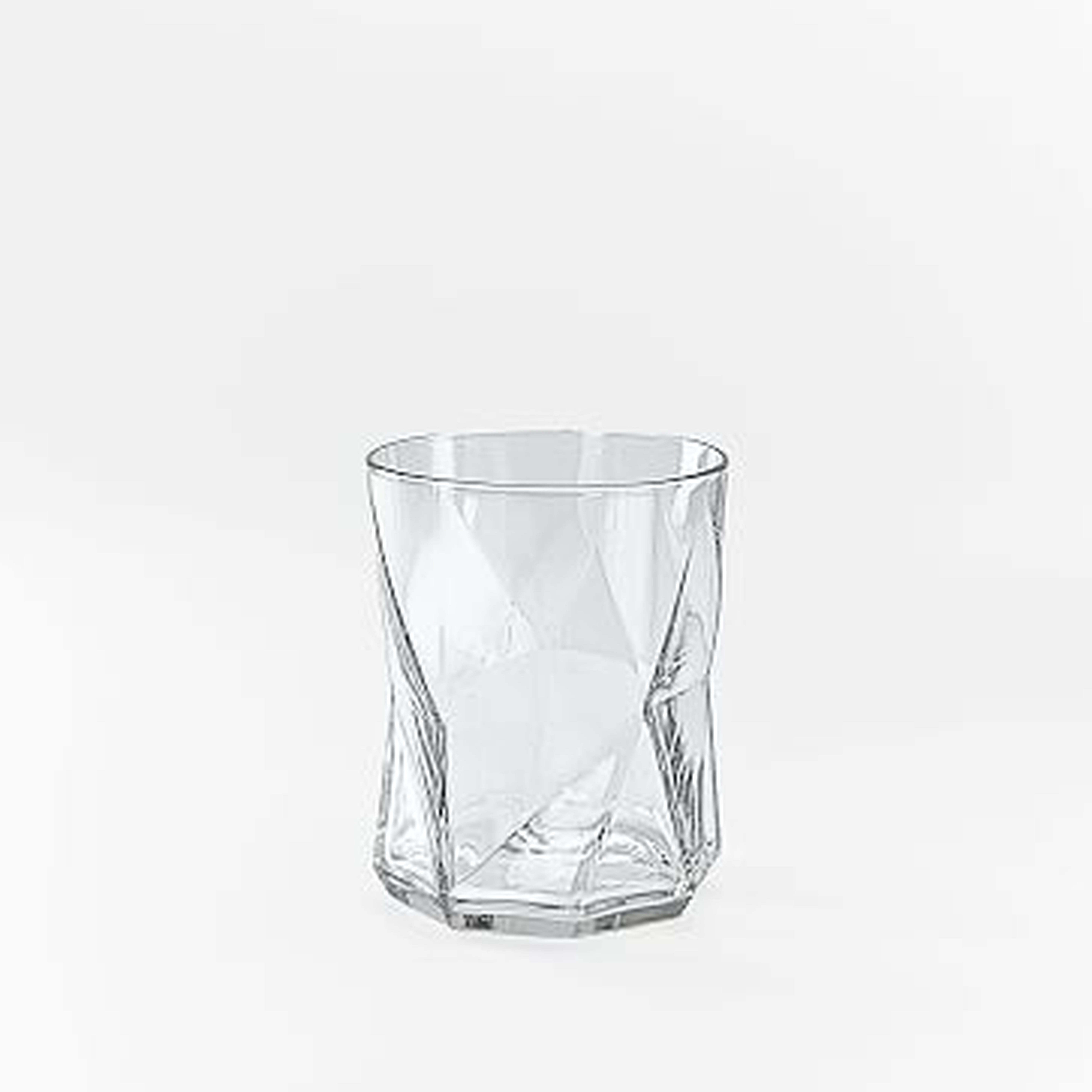 Cassiopea Glassware, DOF, Set of 6, Clear - West Elm