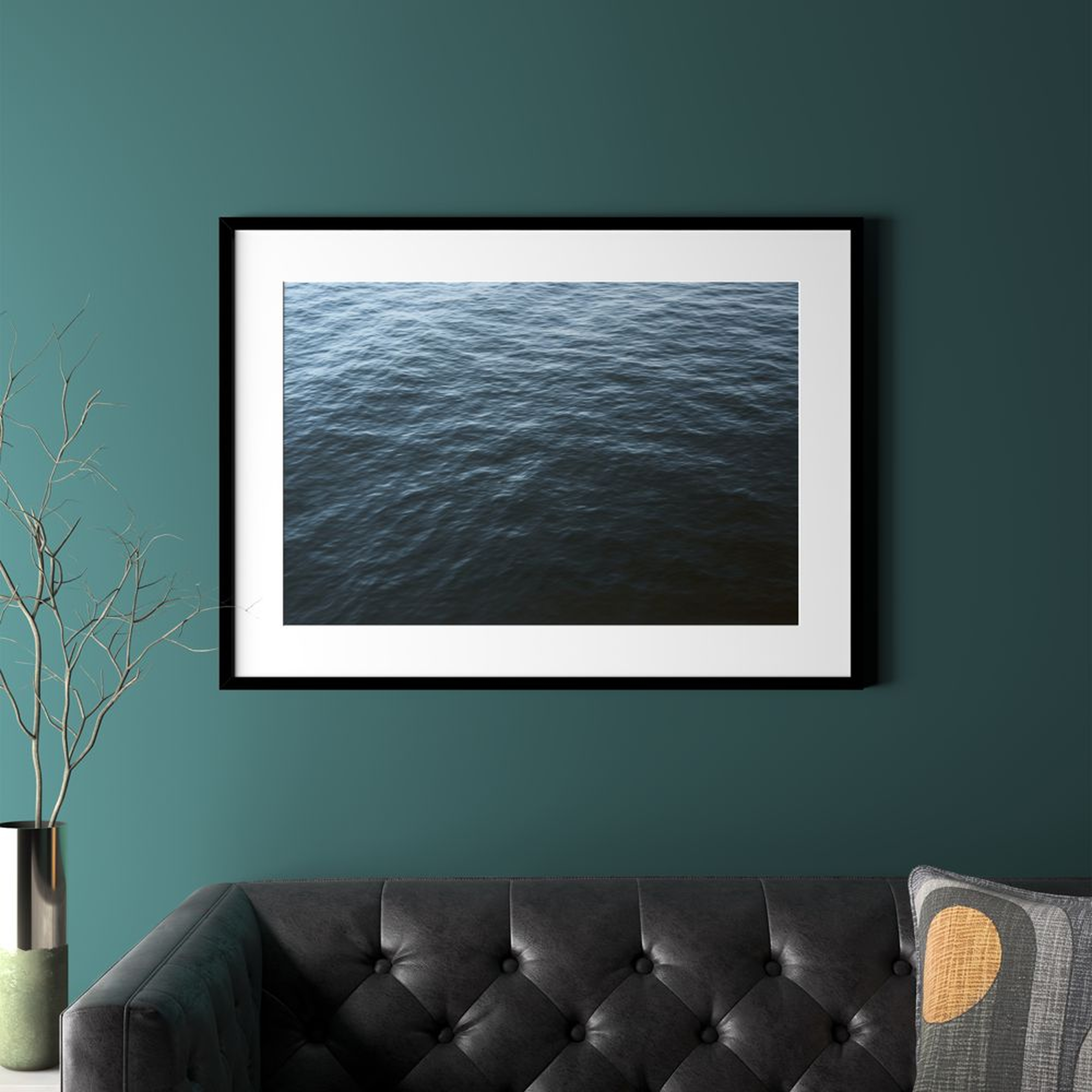 "water with black frame 37.5""x27.5""" - CB2