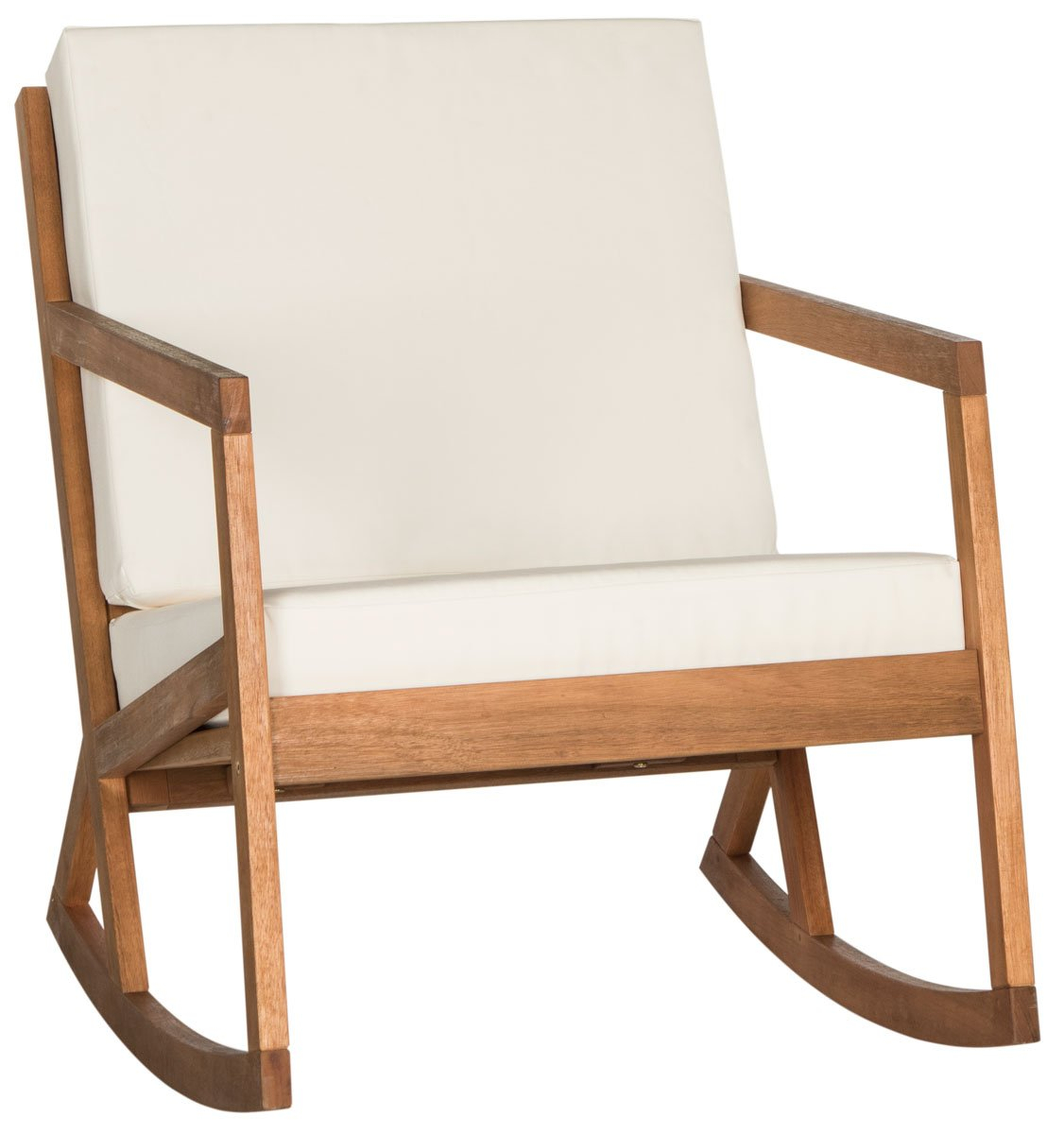 Vernon Rocking Chair - Natural/Beige - Safavieh - Arlo Home